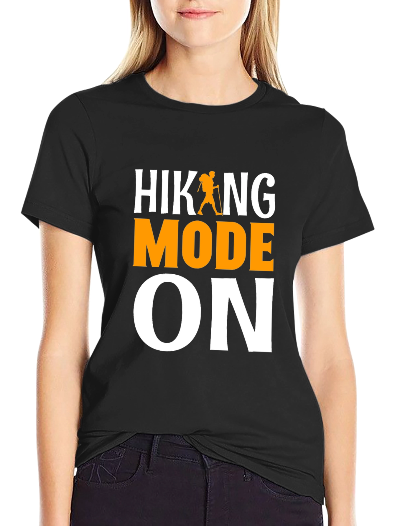 Hiking Mode ON T-Shirt - Adventure Ready!