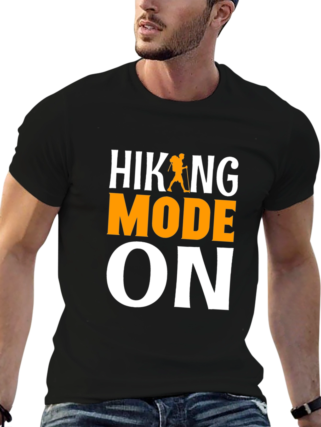 Hiking Mode ON T-Shirt - Adventure Ready!