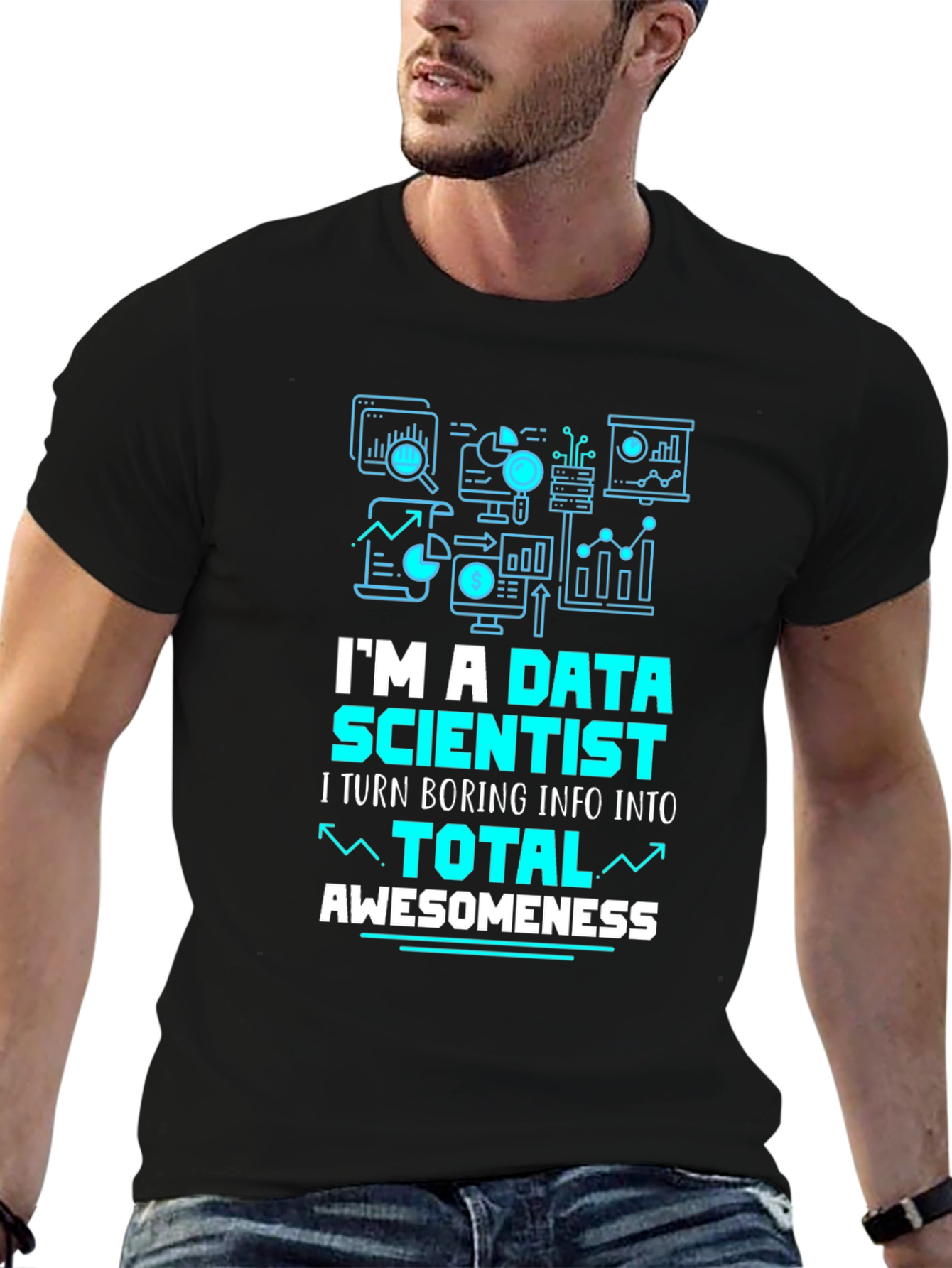 Data Scientist T-Shirt: Total Awesomeness