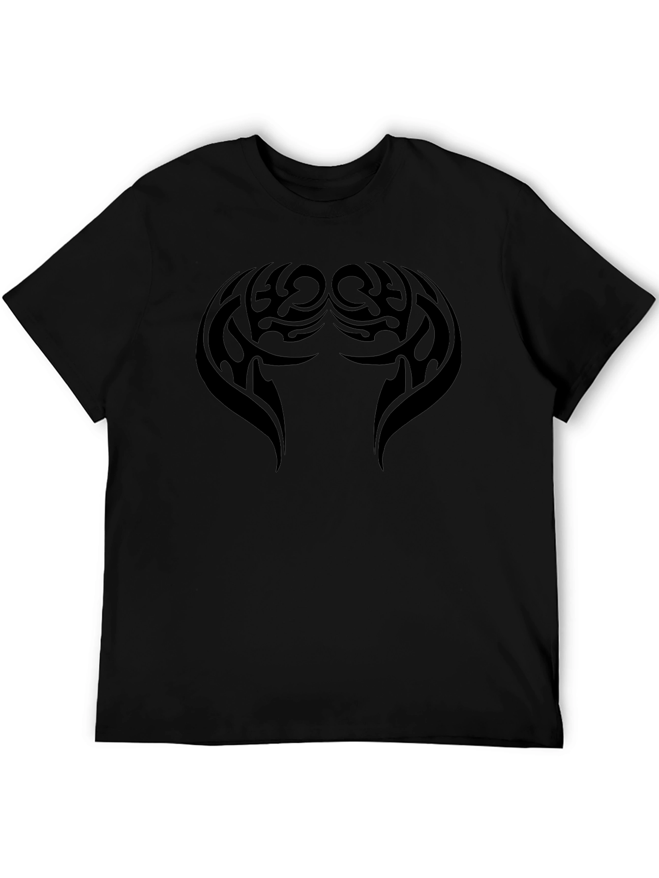 Tribal Wings Black T-Shirt