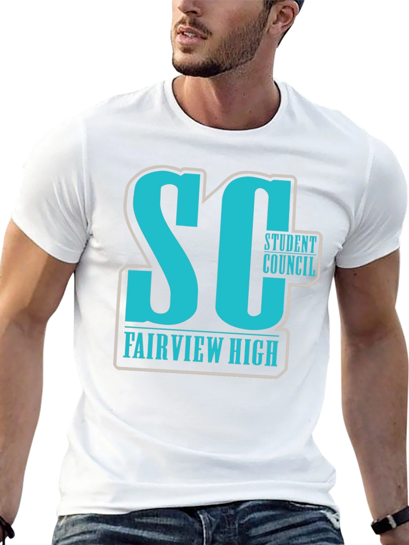 Fairview High Student Council Black T-Shirt