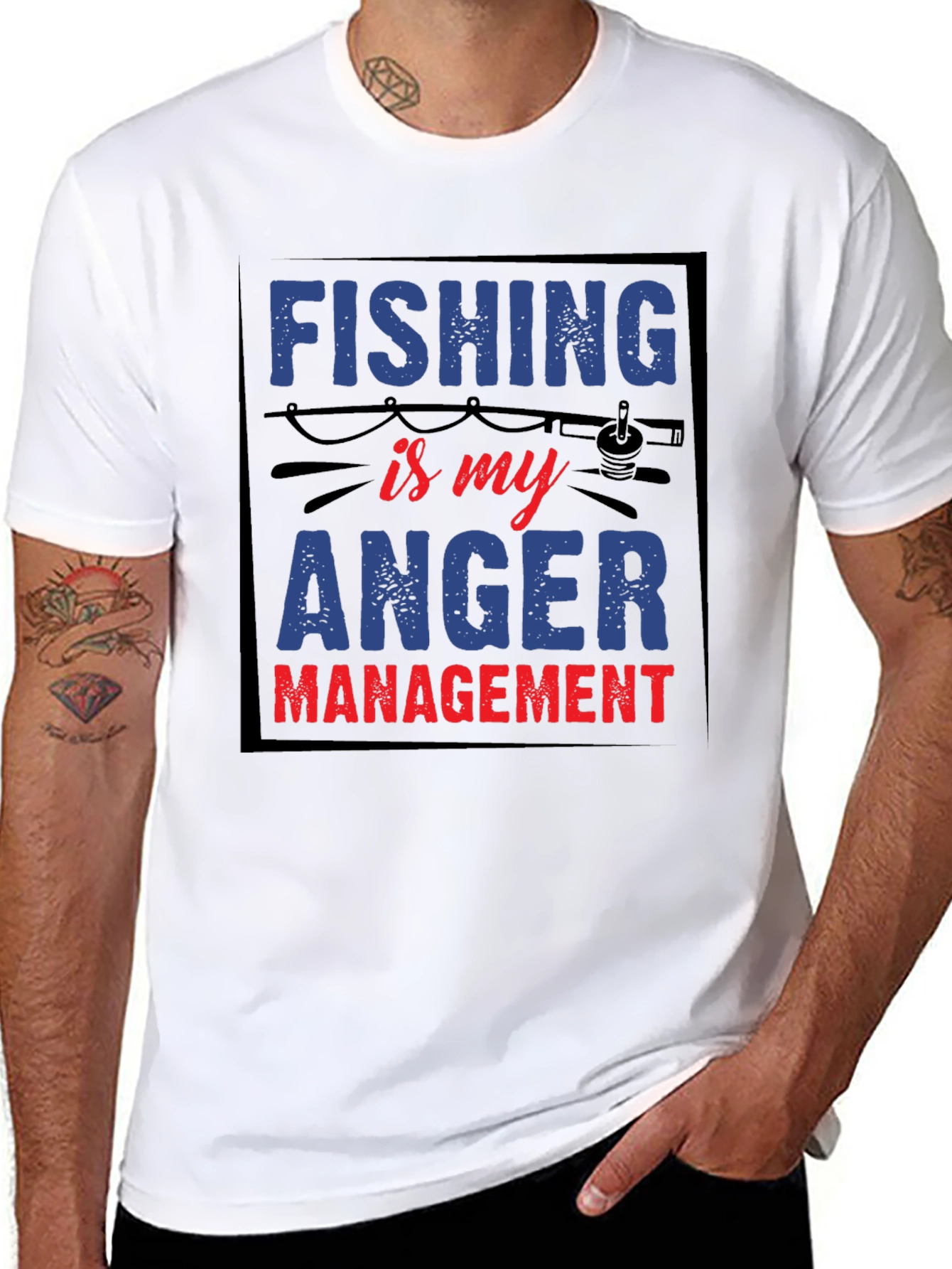 Fishing is My Anger Management T-Shirt