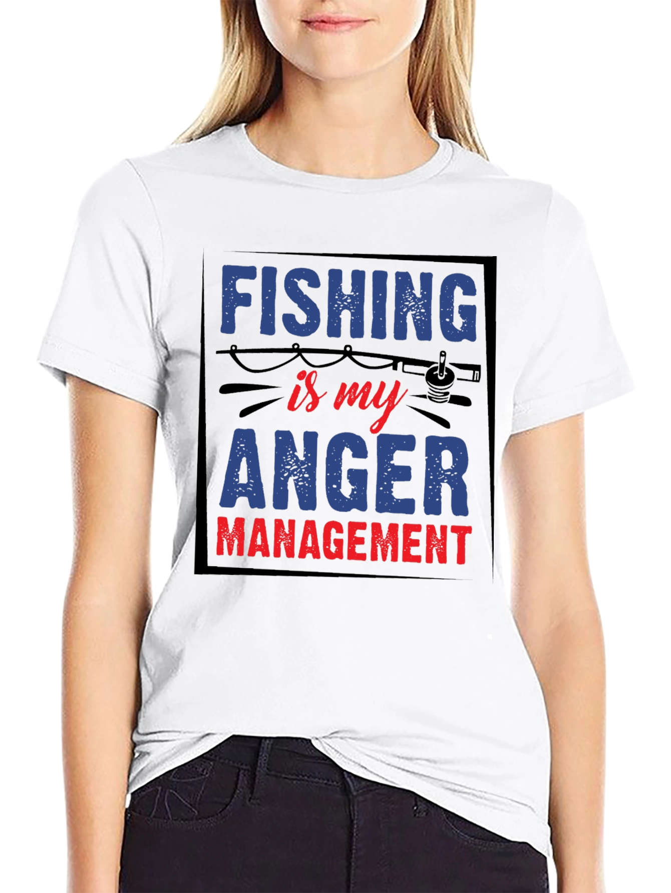 Fishing is My Anger Management T-Shirt