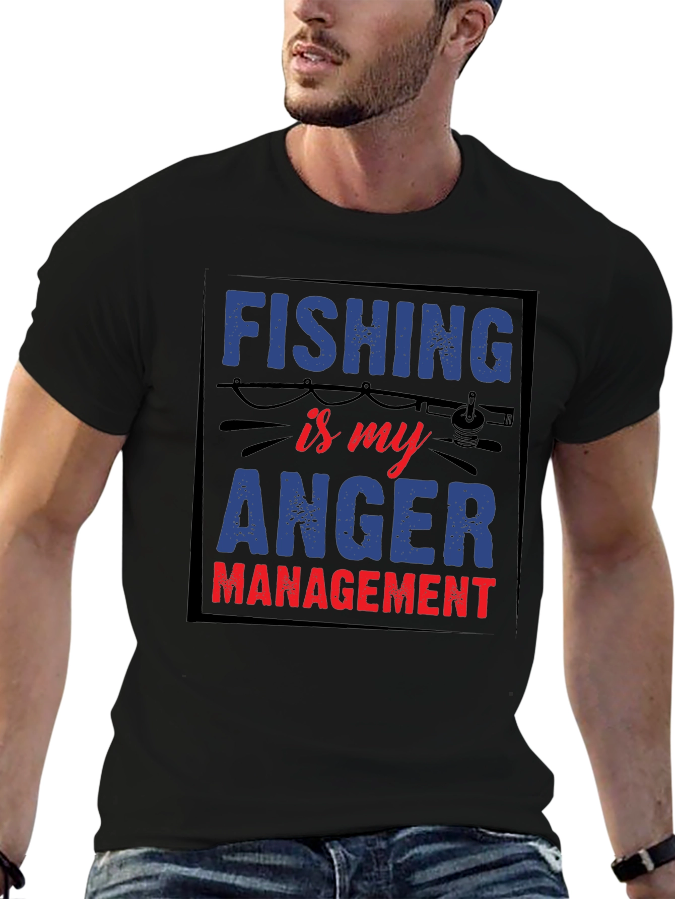 Fishing is My Anger Management T-Shirt