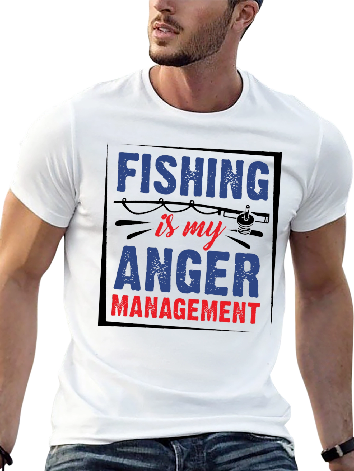 Fishing is My Anger Management T-Shirt