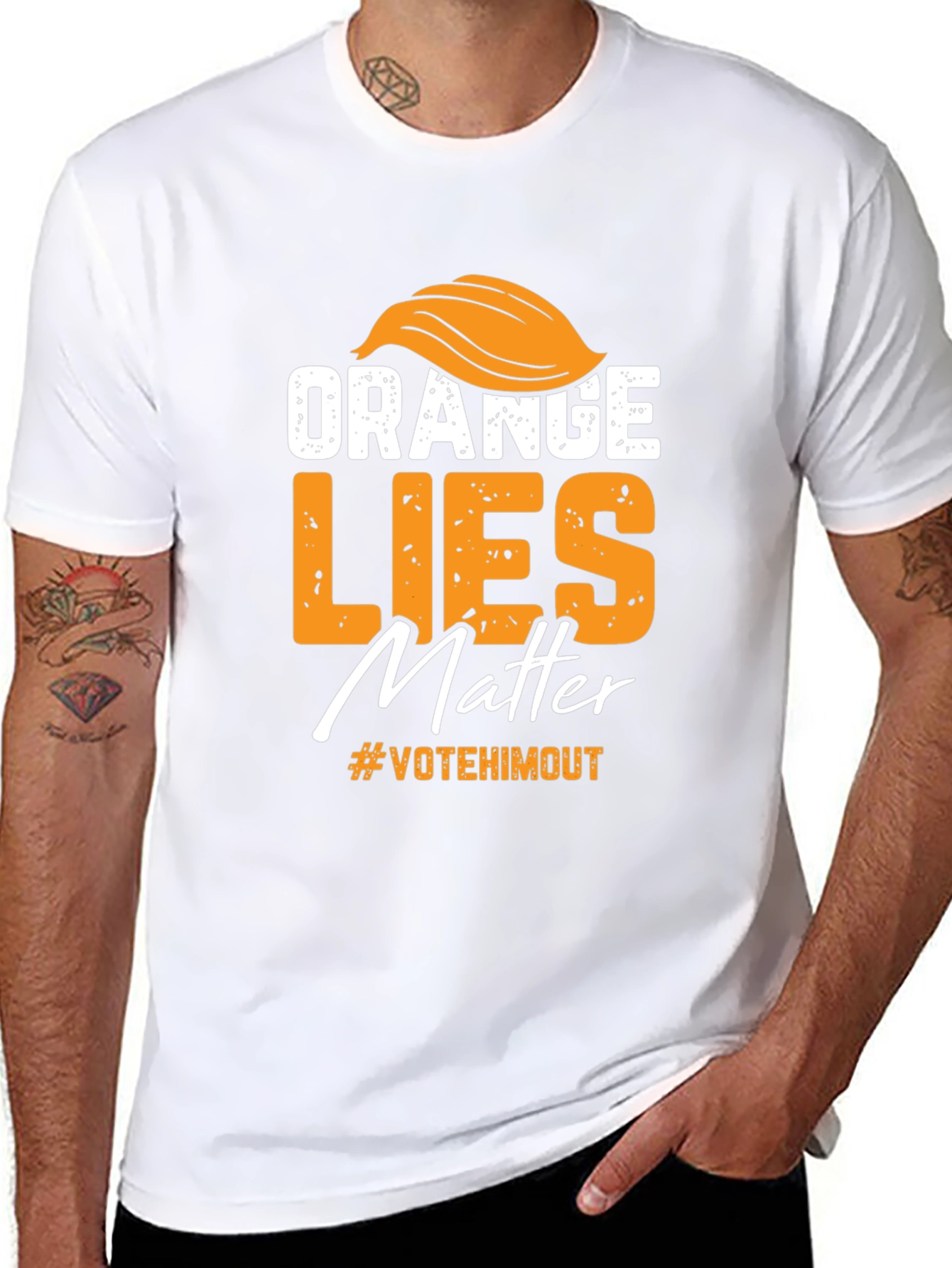 Orange Lies Matter T-Shirt: Vote Him Out!