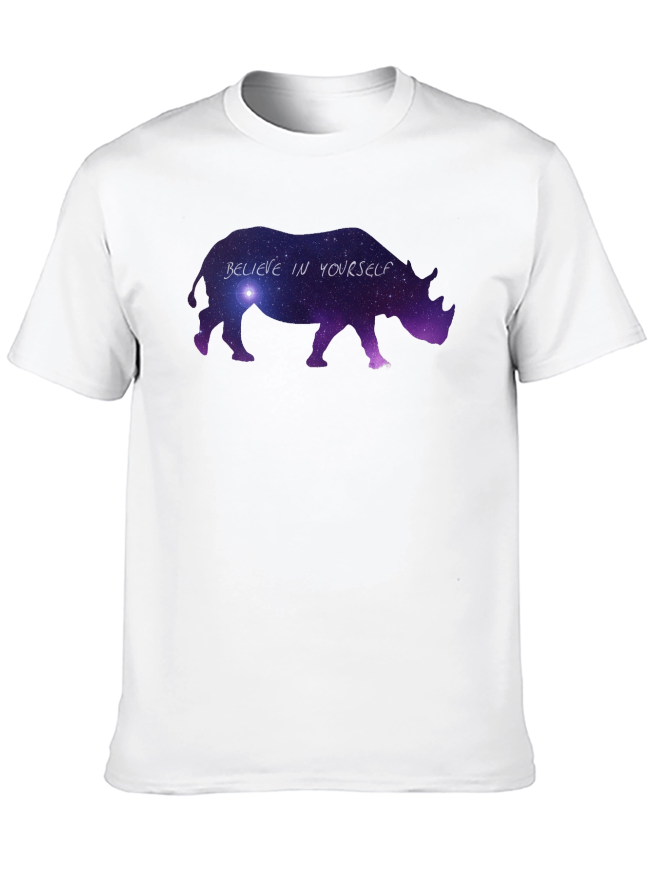 Believe in Yourself Rhino Graphic Tee
