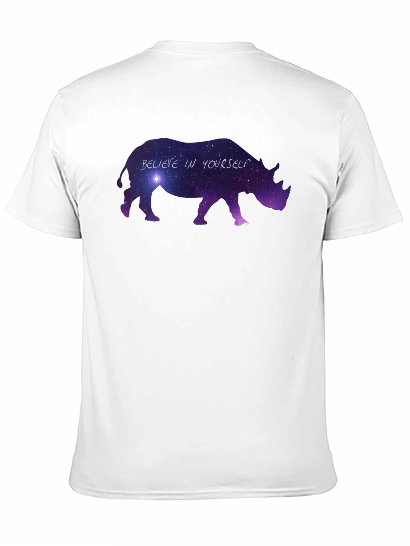 Believe in Yourself Rhino Graphic Tee