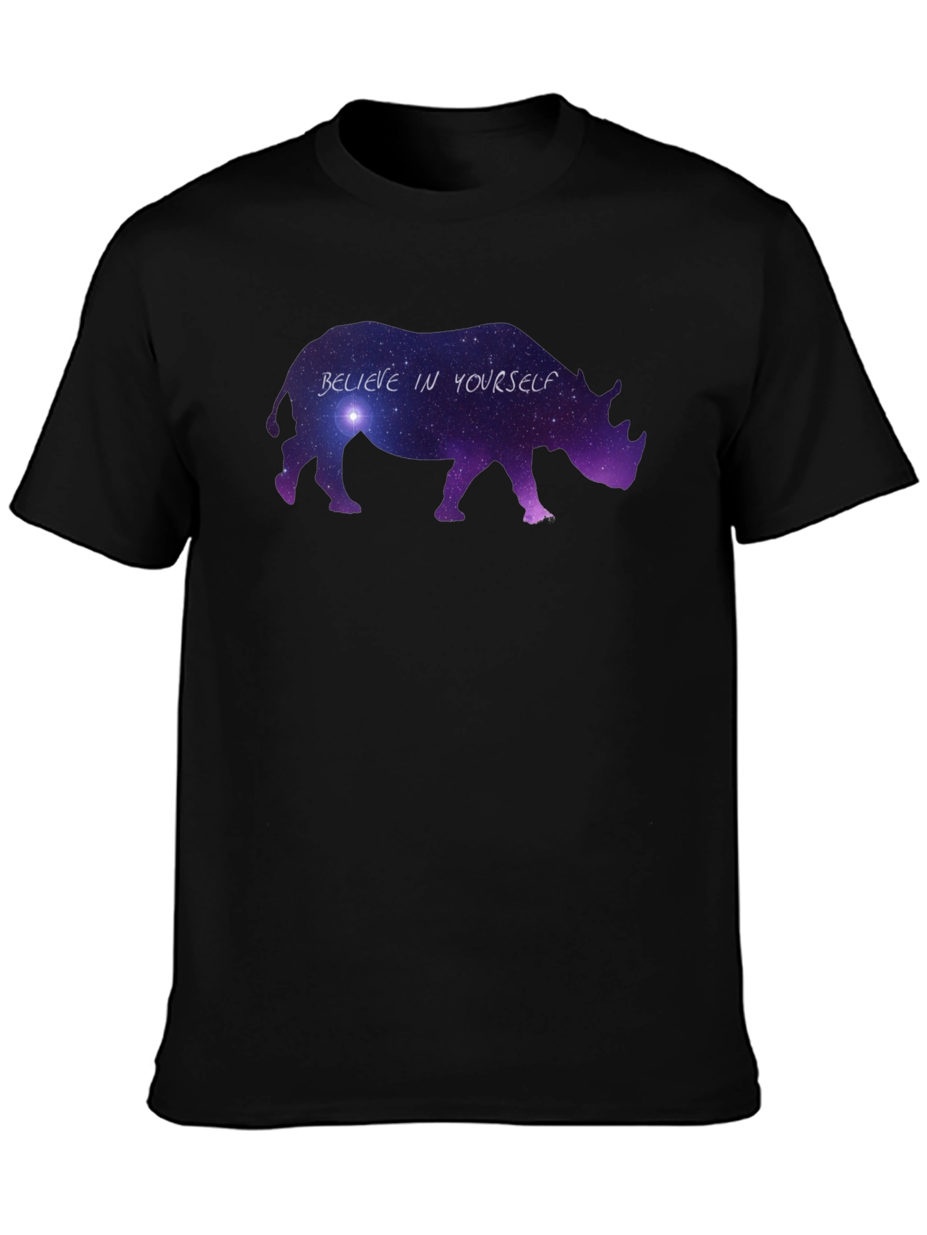 Believe in Yourself Rhino Graphic Tee