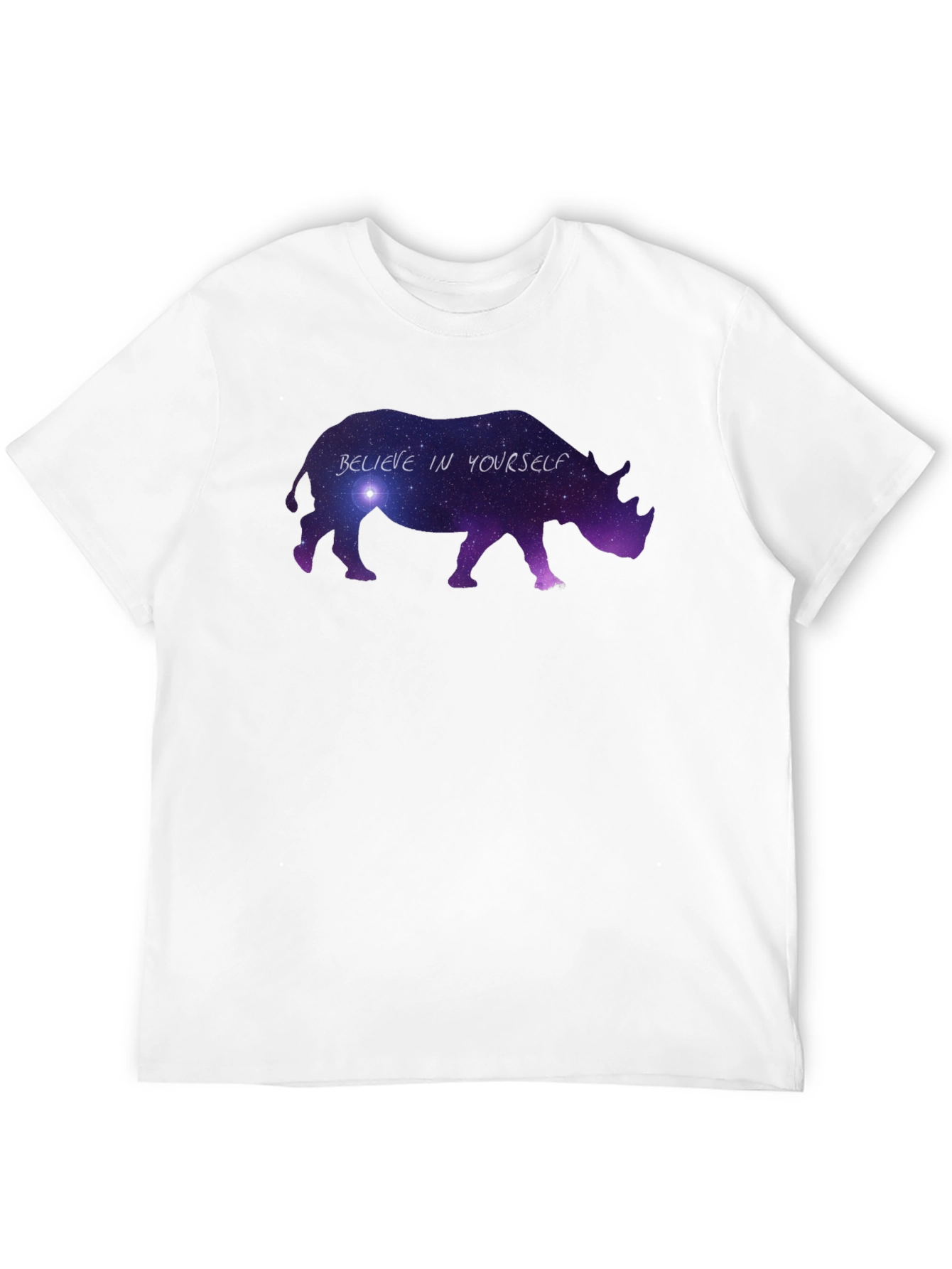 Believe in Yourself Rhino Graphic Tee