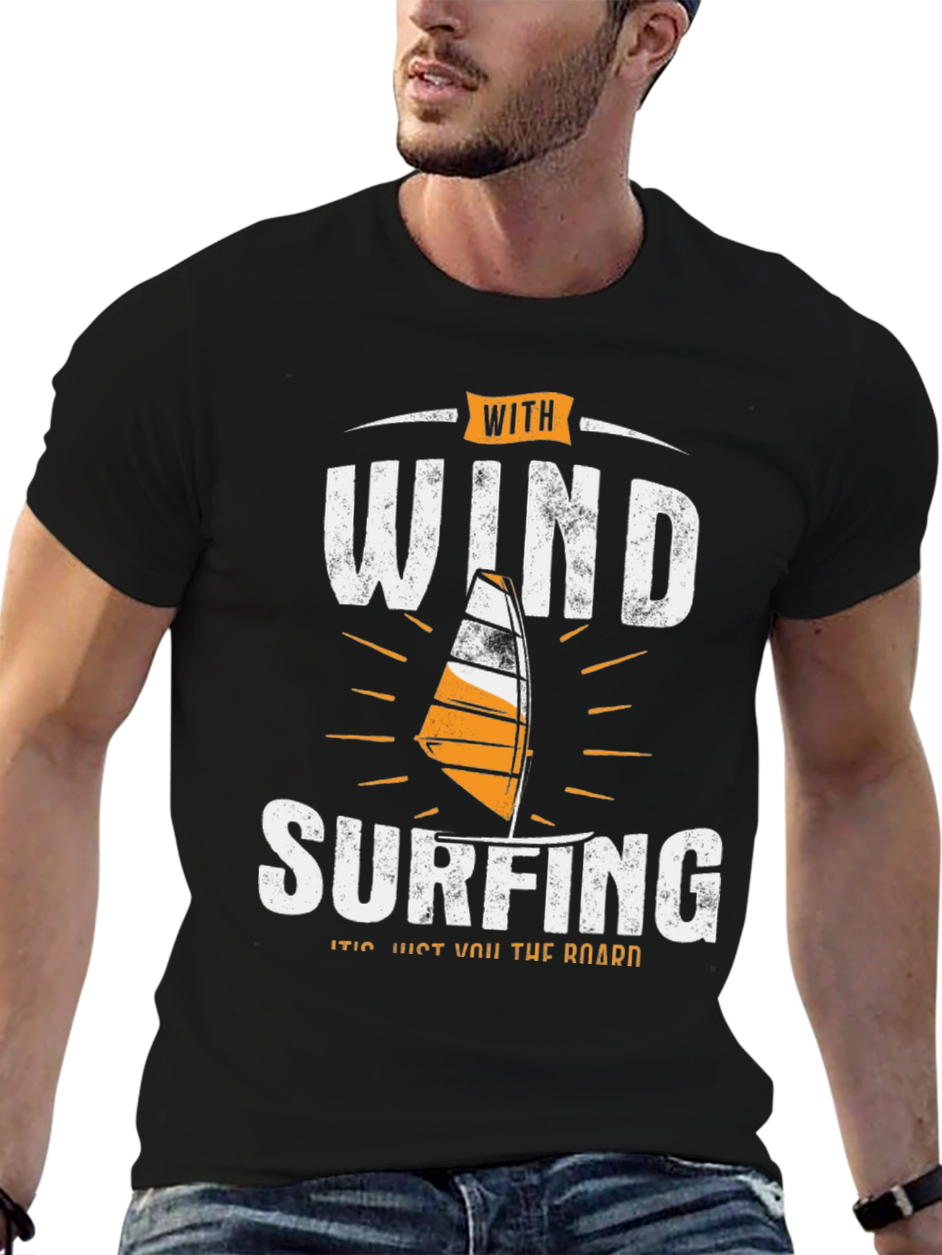 Wind Surfing Graphic T-Shirt