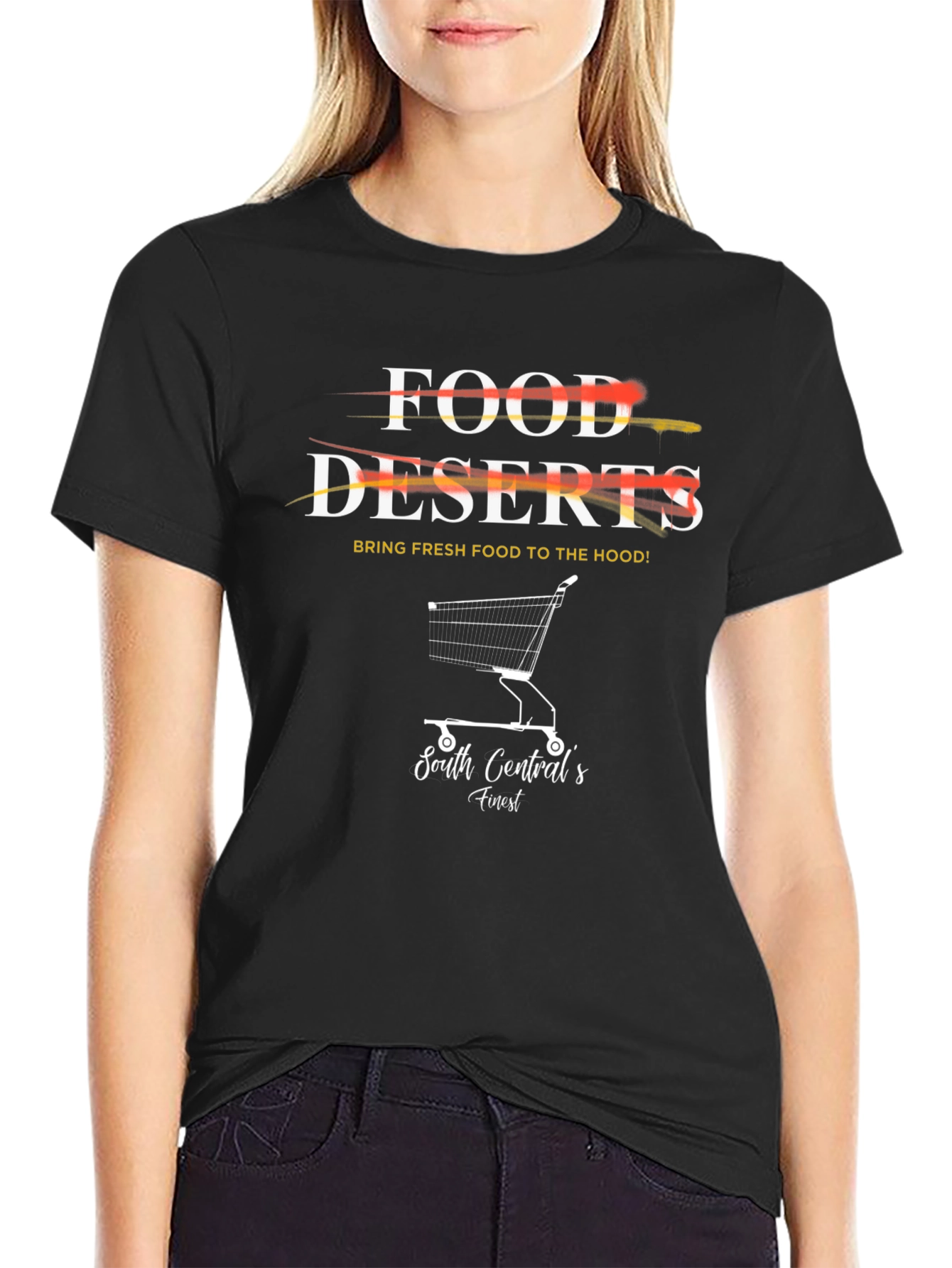 Food Deserts Graphic T-Shirt - South Centrals Finest
