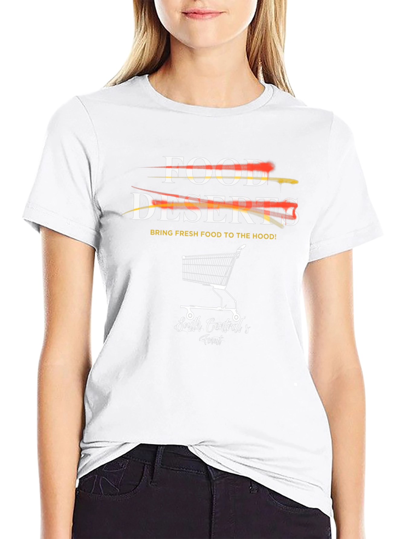 Food Deserts Graphic T-Shirt - South Centrals Finest