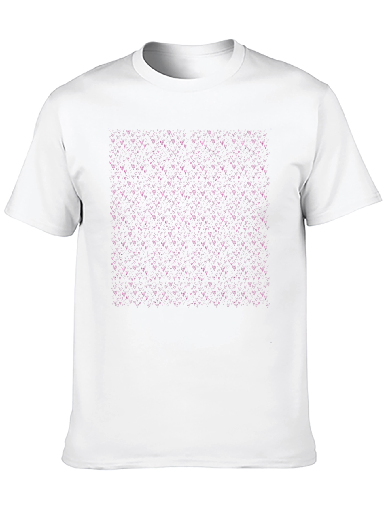 Modern Black T-Shirt with Patterned Design