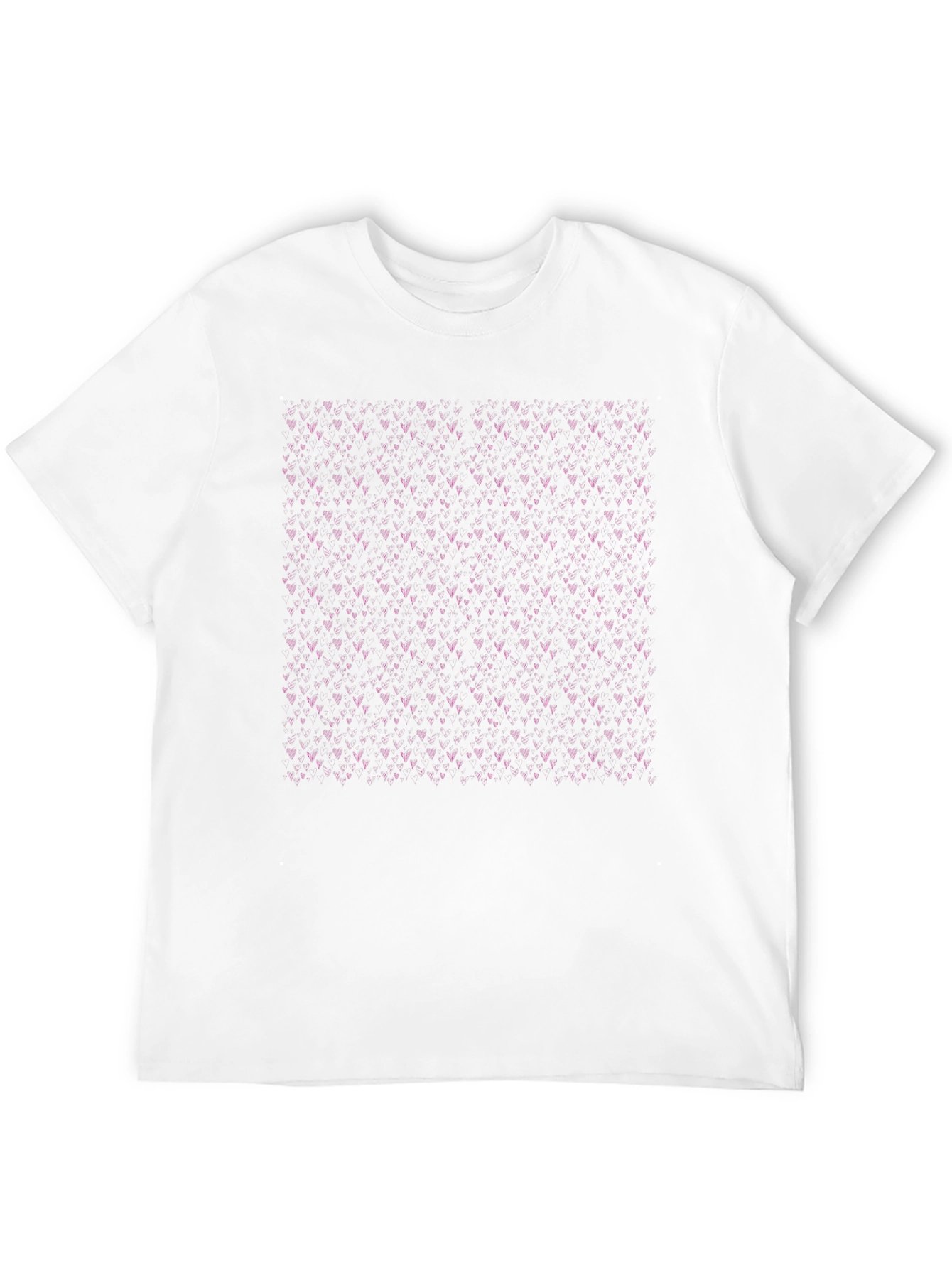 Modern Black T-Shirt with Patterned Design