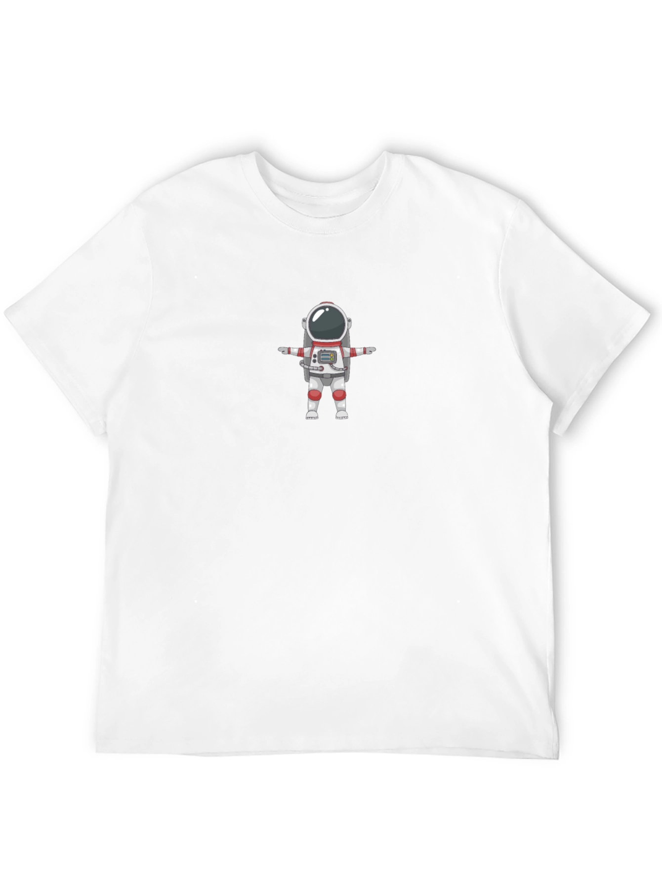Astronaut T-Pose Black T-Shirt