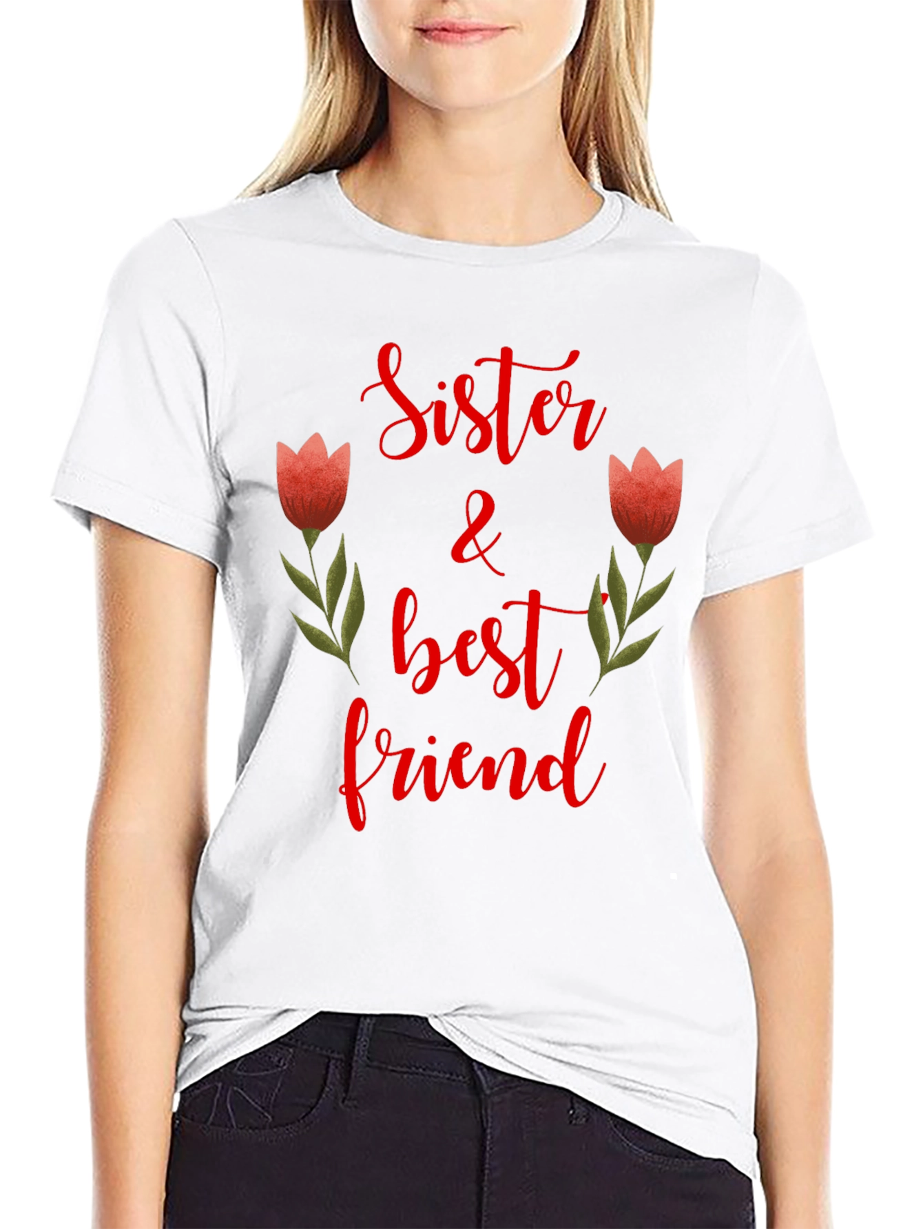 Sister & Best Friend Graphic T-Shirt