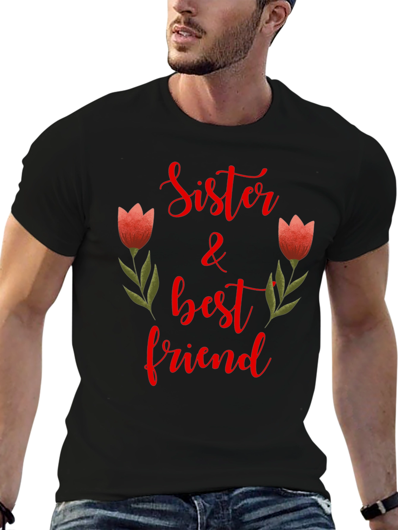 Sister & Best Friend Graphic T-Shirt