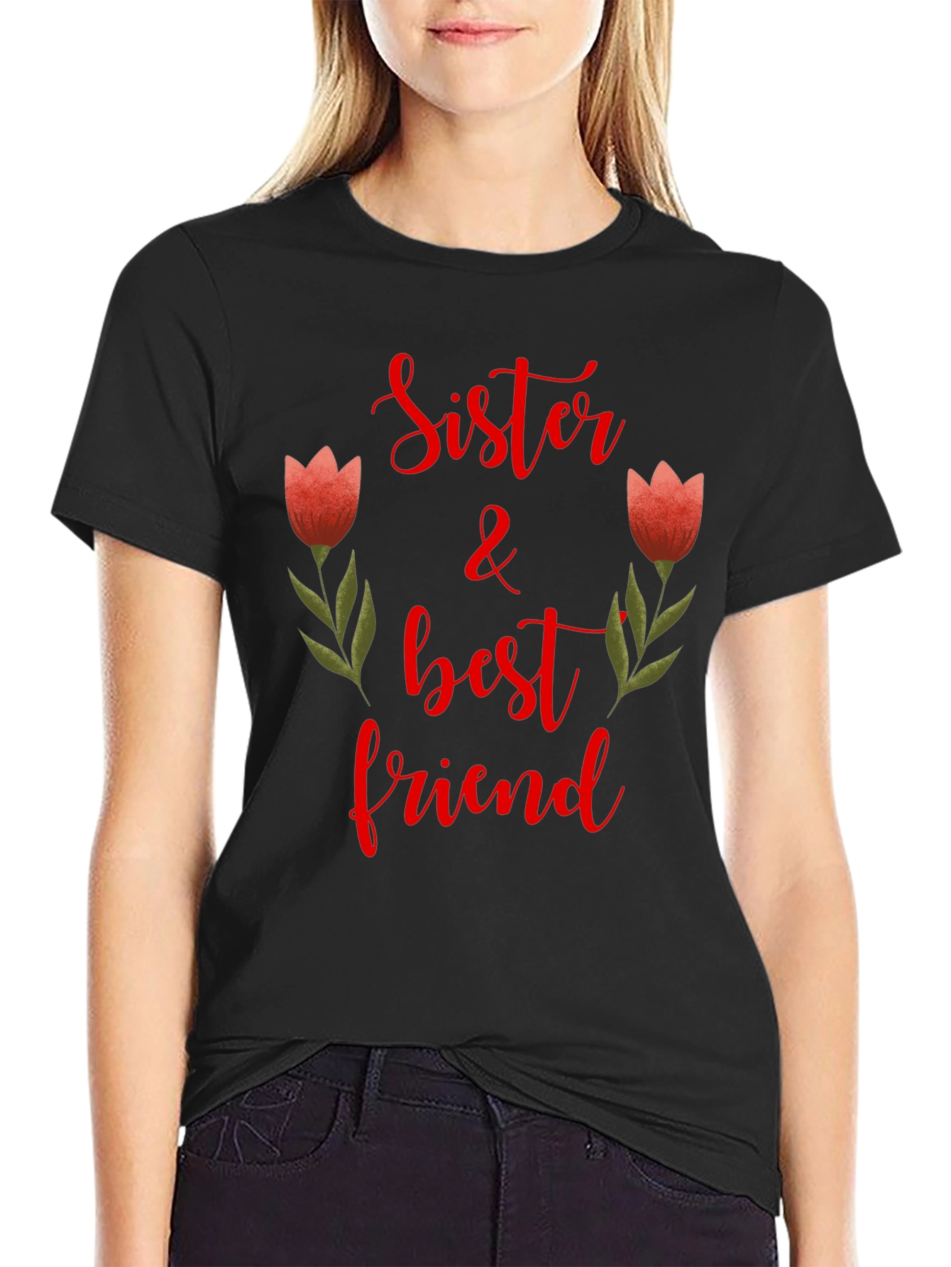 Sister & Best Friend Graphic T-Shirt