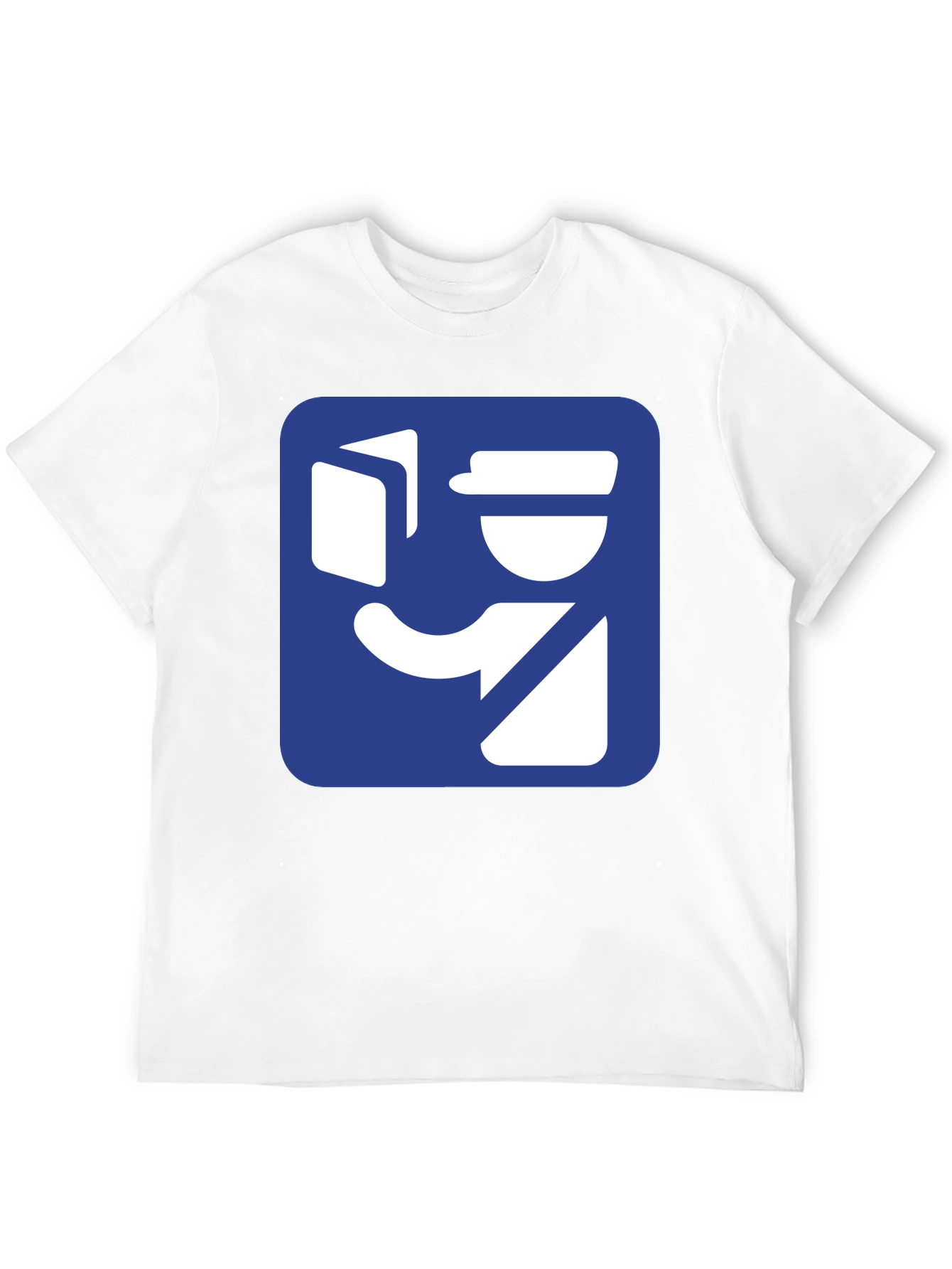 Delivery Man Graphic Tee - Black Cotton T-Shirt