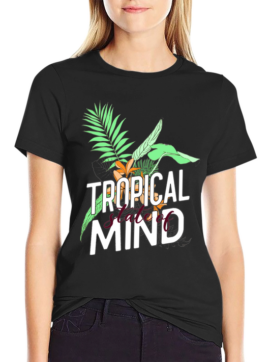 Tropical State of Mind Graphic T-Shirt