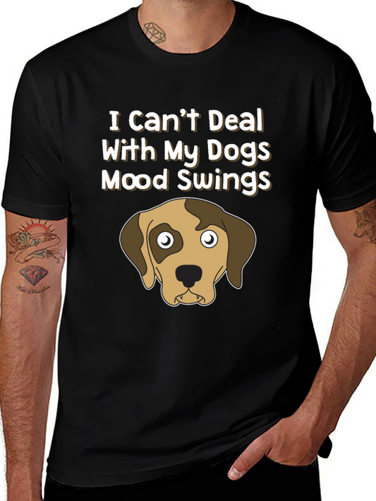 Dog Mood Swings Graphic T-Shirt