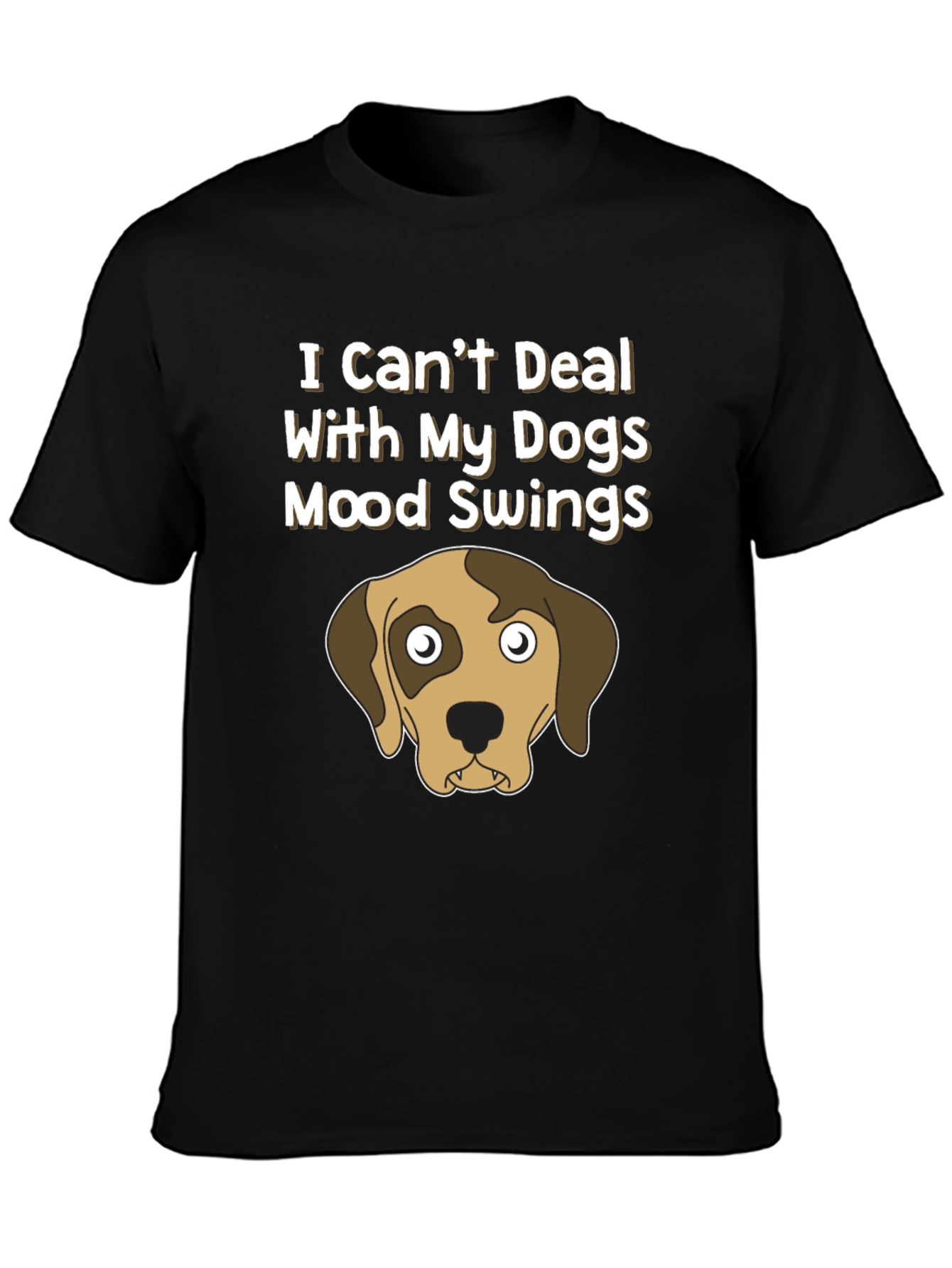Dog Mood Swings Graphic T-Shirt