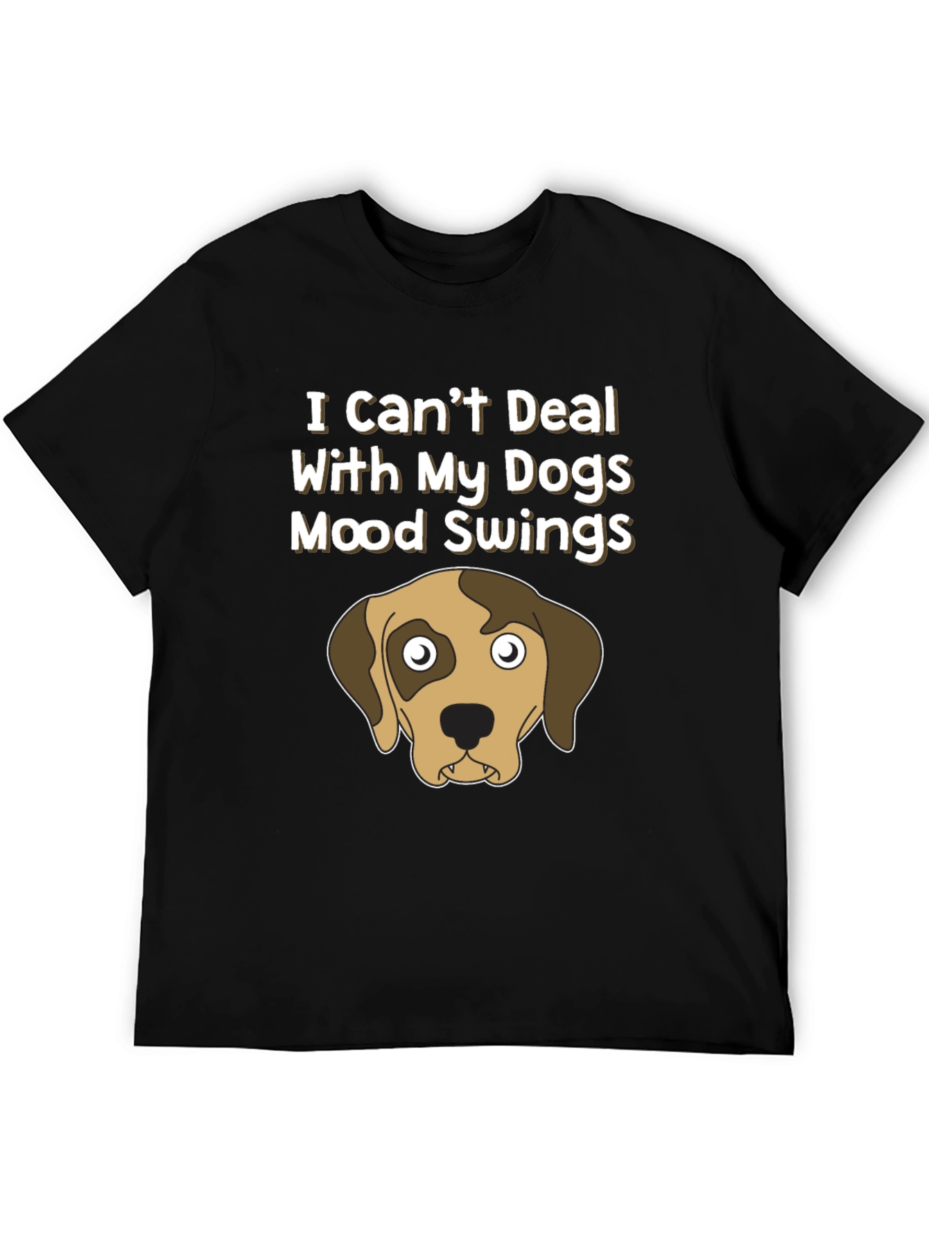 Dog Mood Swings Graphic T-Shirt