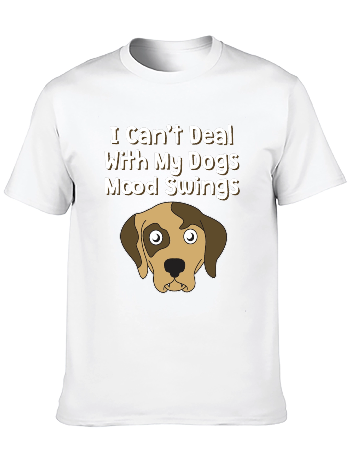 Dog Mood Swings Graphic T-Shirt