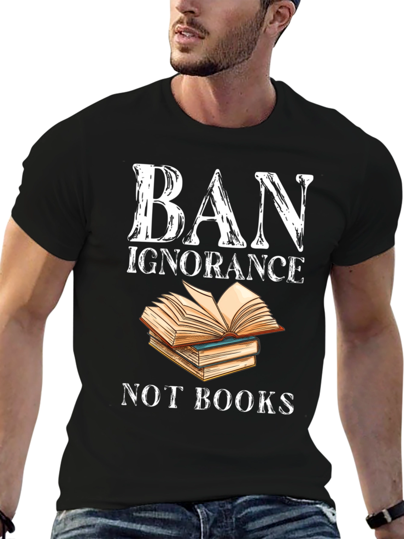 Ban Ignorance T-Shirt - Read More Books!