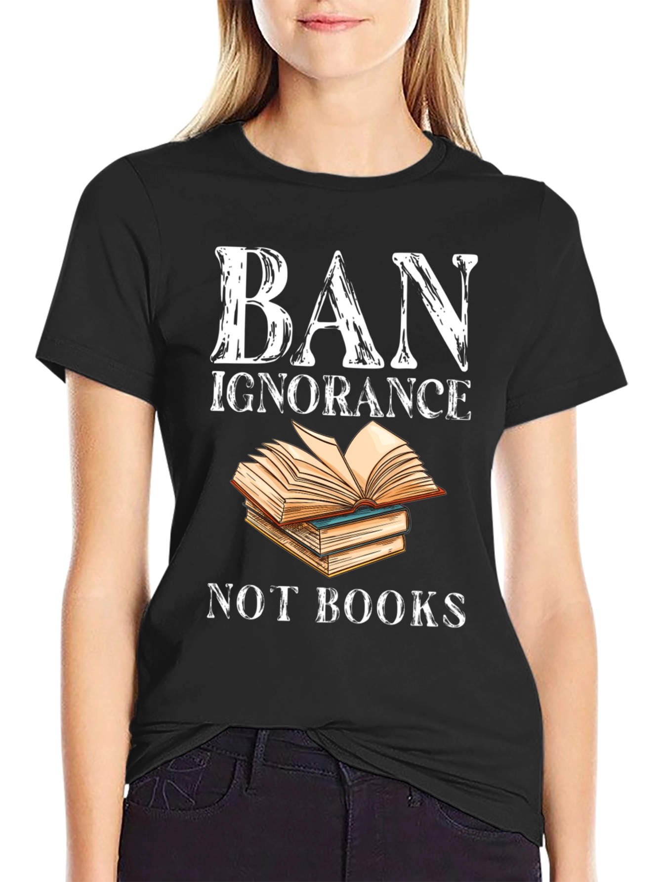Ban Ignorance T-Shirt - Read More Books!