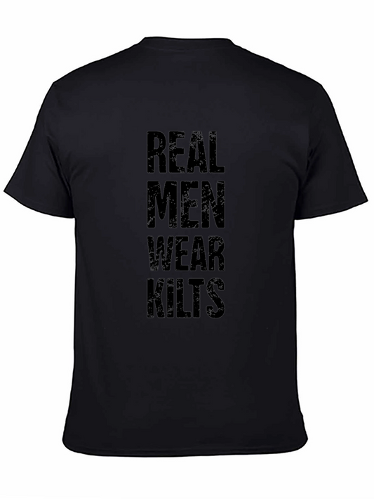 Real Men Wear Kilts Graphic Tee