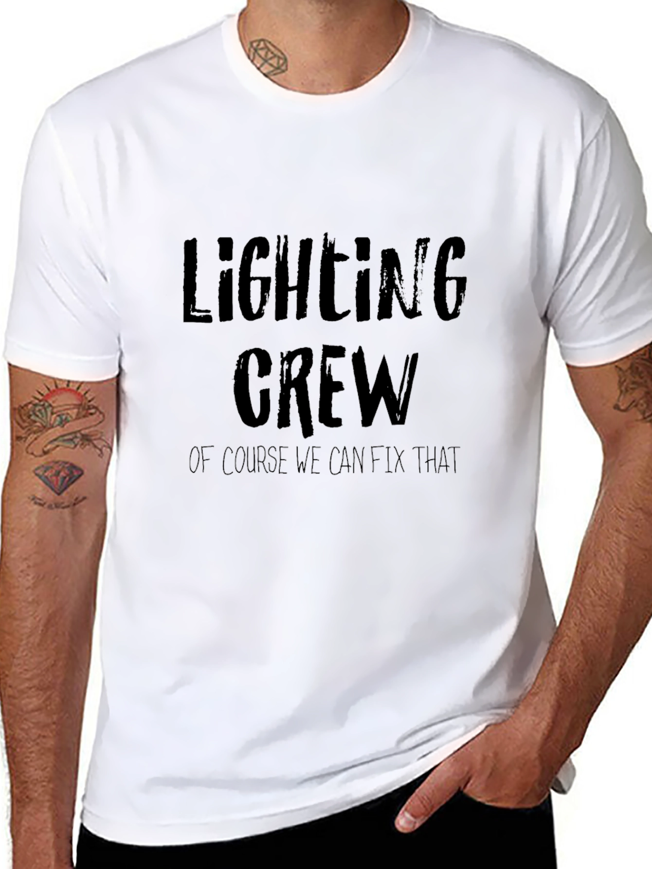 Lighting Crew Fix It T-Shirt