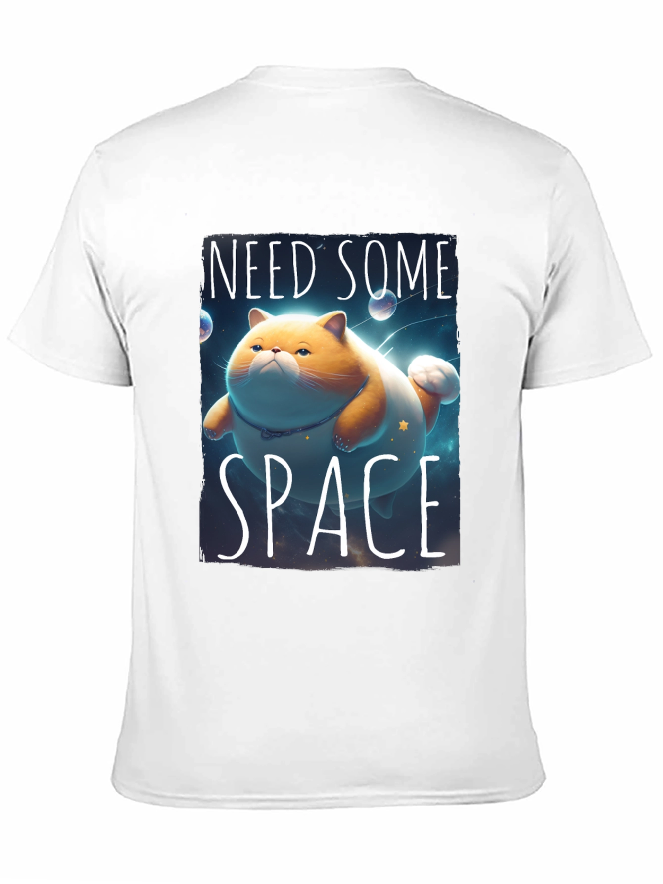 Need Some Space Funny Cat T-Shirt