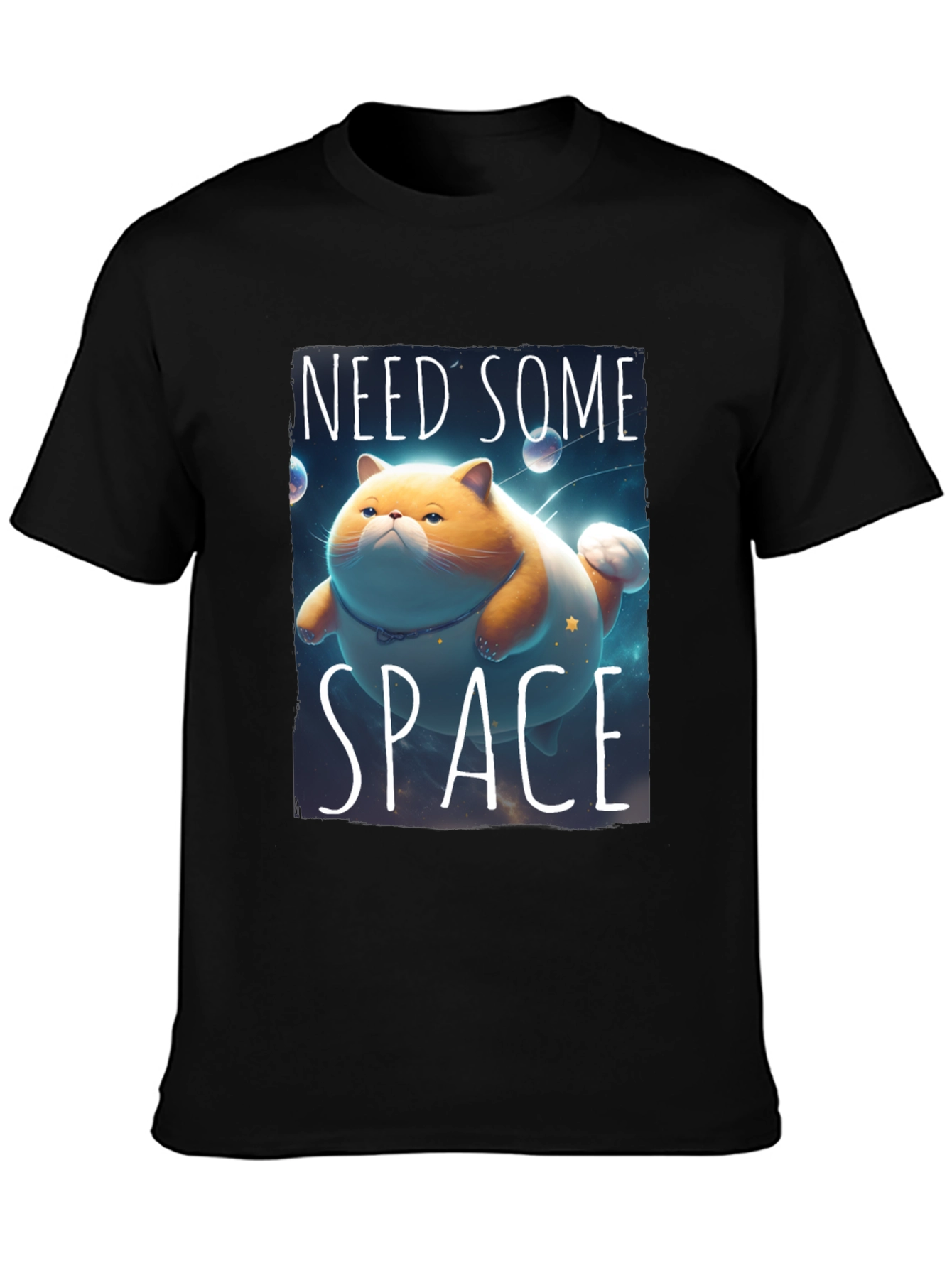 Need Some Space Funny Cat T-Shirt