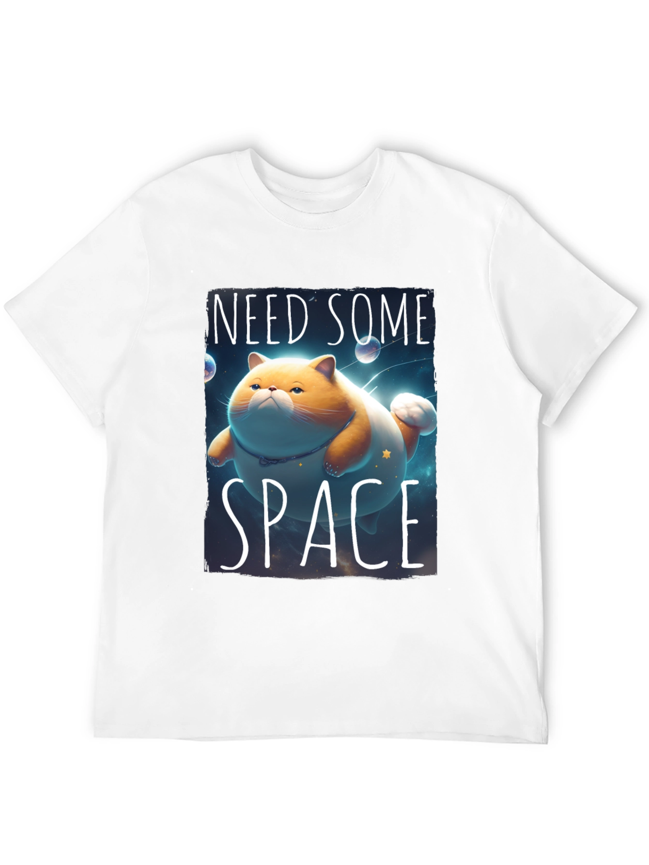Need Some Space Funny Cat T-Shirt