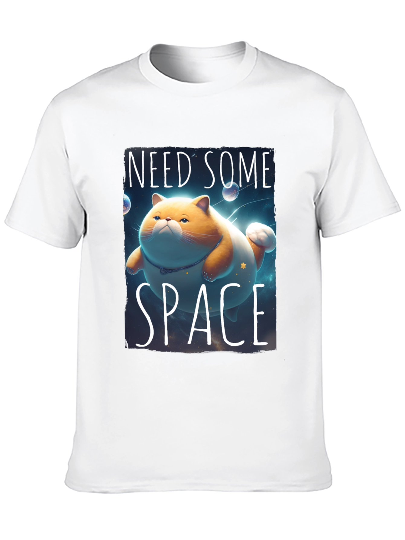 Need Some Space Funny Cat T-Shirt