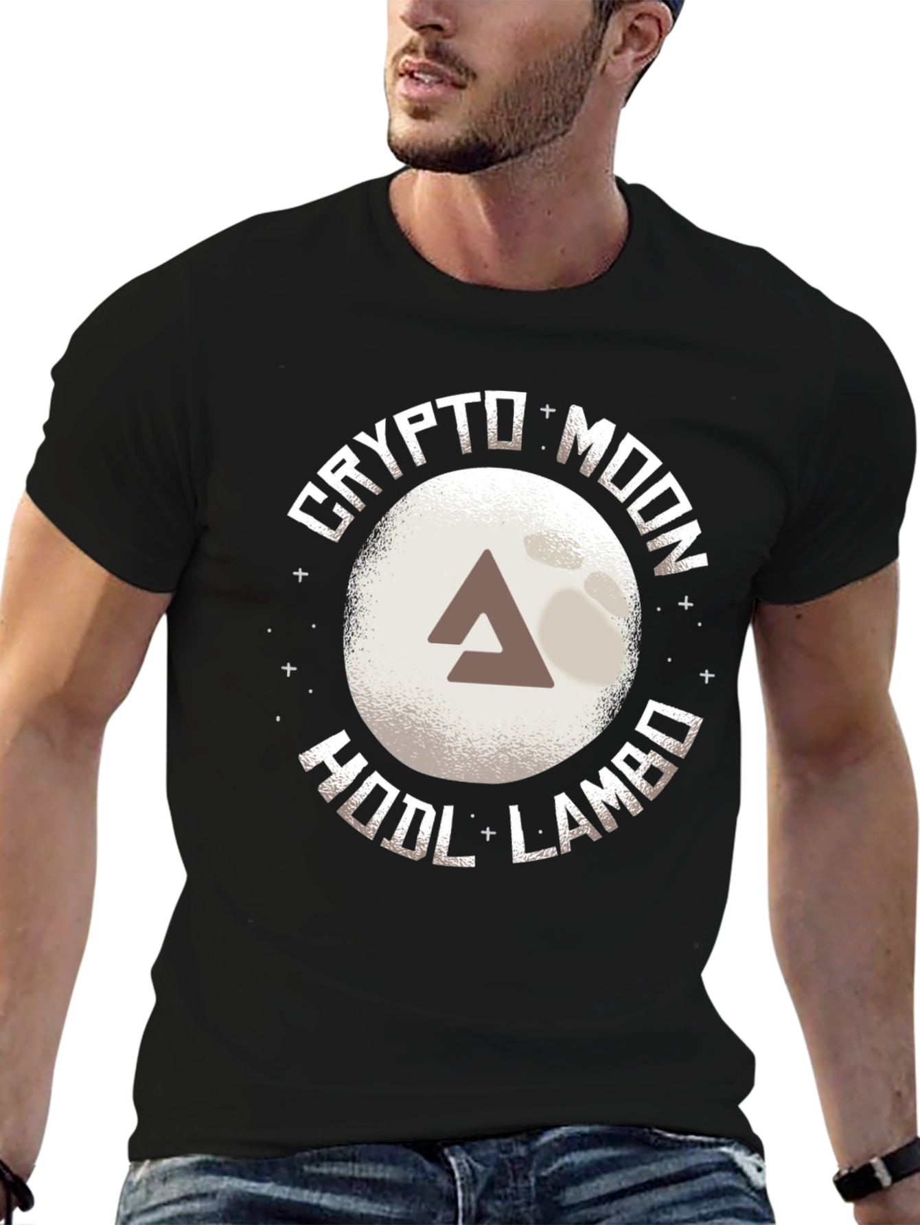Crypto Moon HODL LAMBO T-Shirt