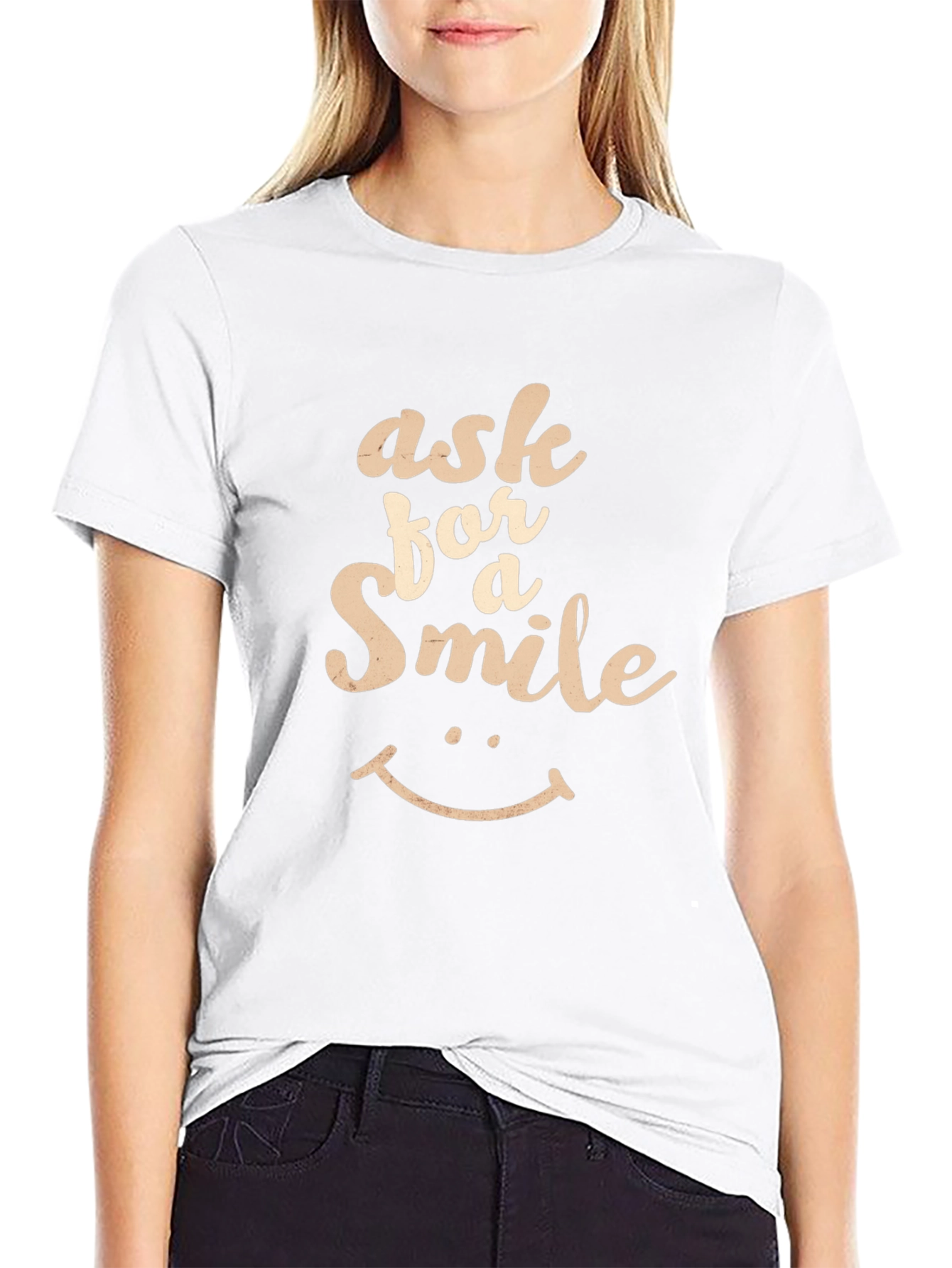 Ask for a Smile Graphic Tee