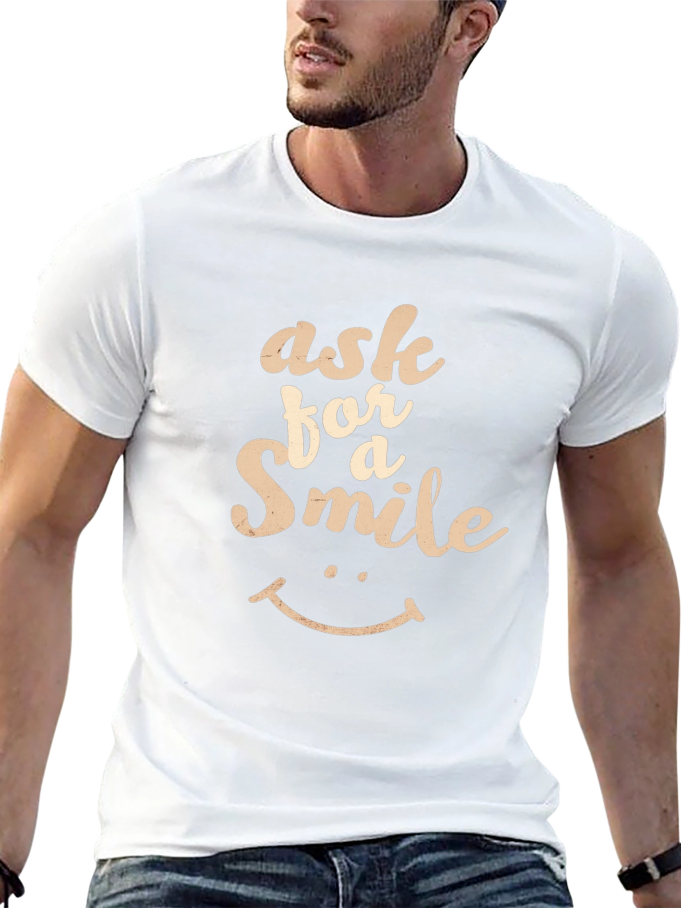 Ask for a Smile Graphic Tee