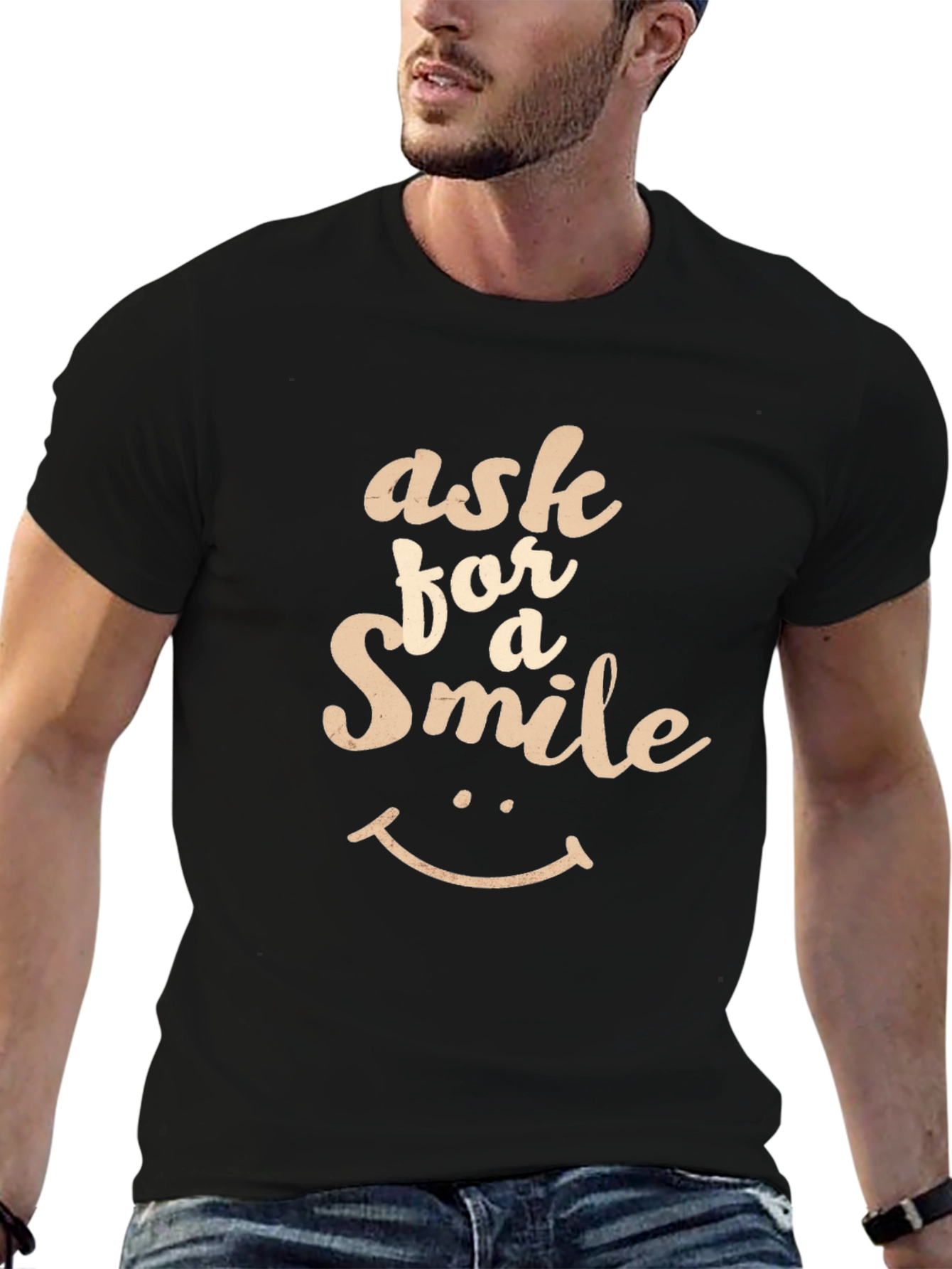 Ask for a Smile Graphic Tee