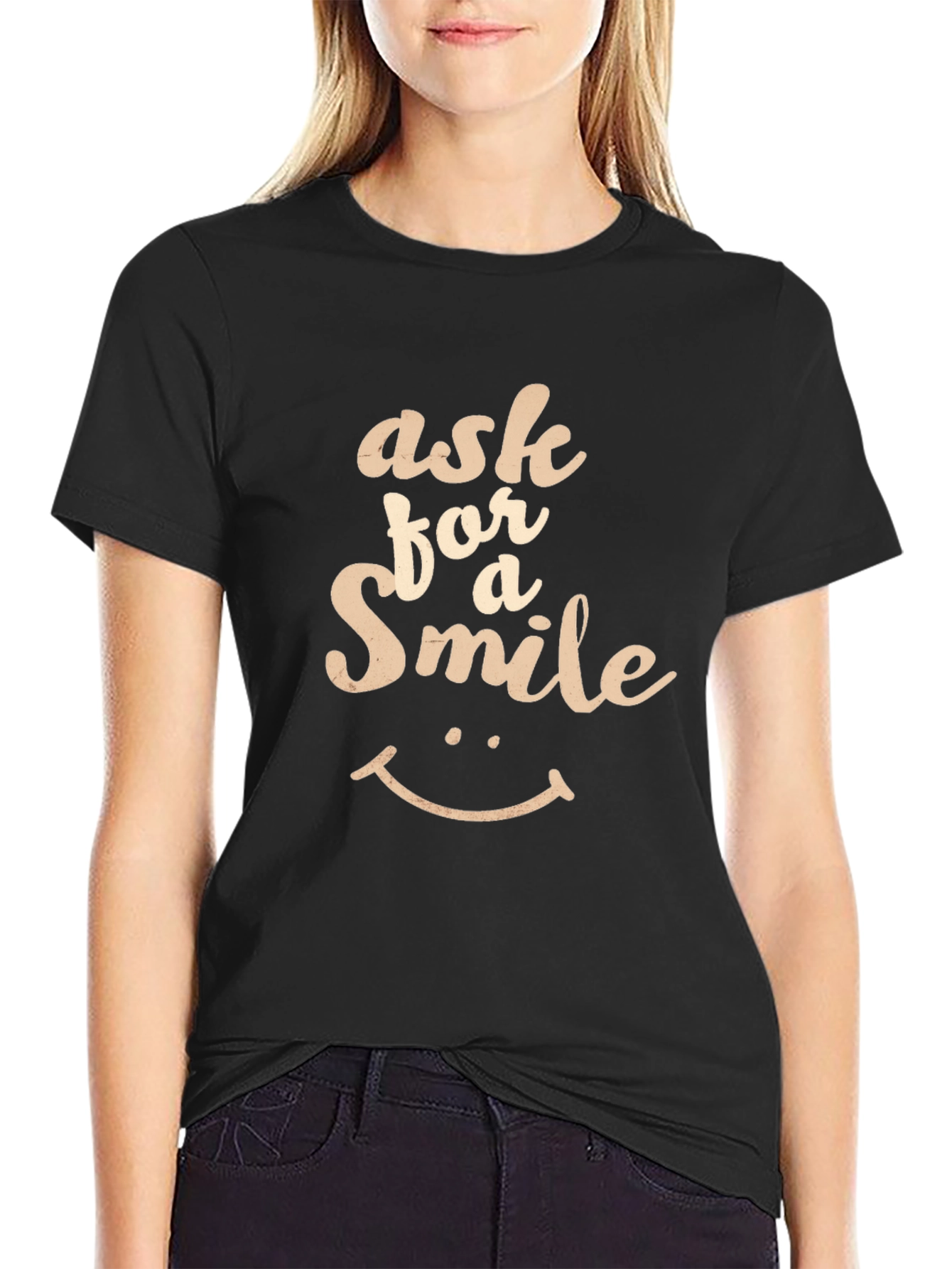 Ask for a Smile Graphic Tee
