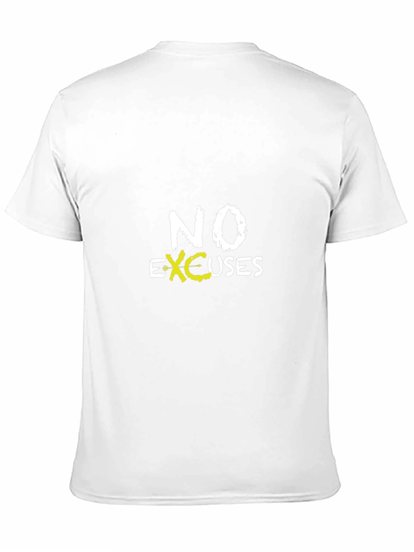No Excuses Black Graphic T-Shirt