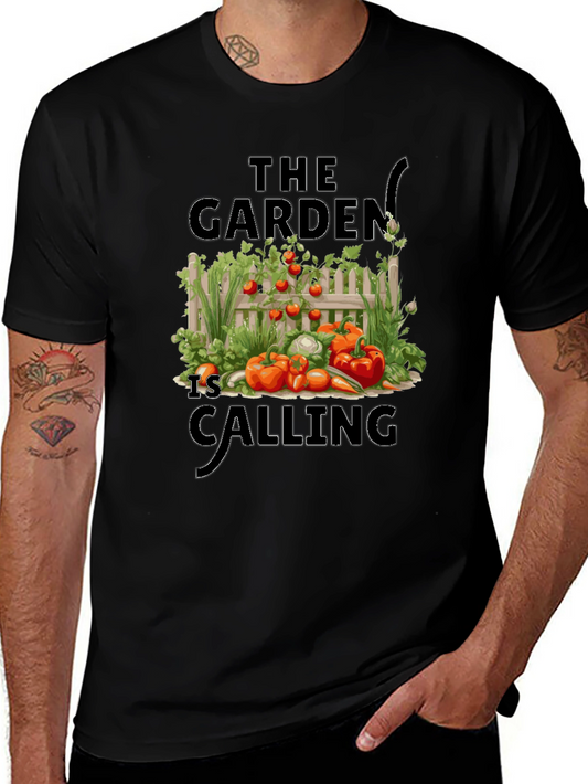 The Garden is Calling T-Shirt - Gardening Lover Tee