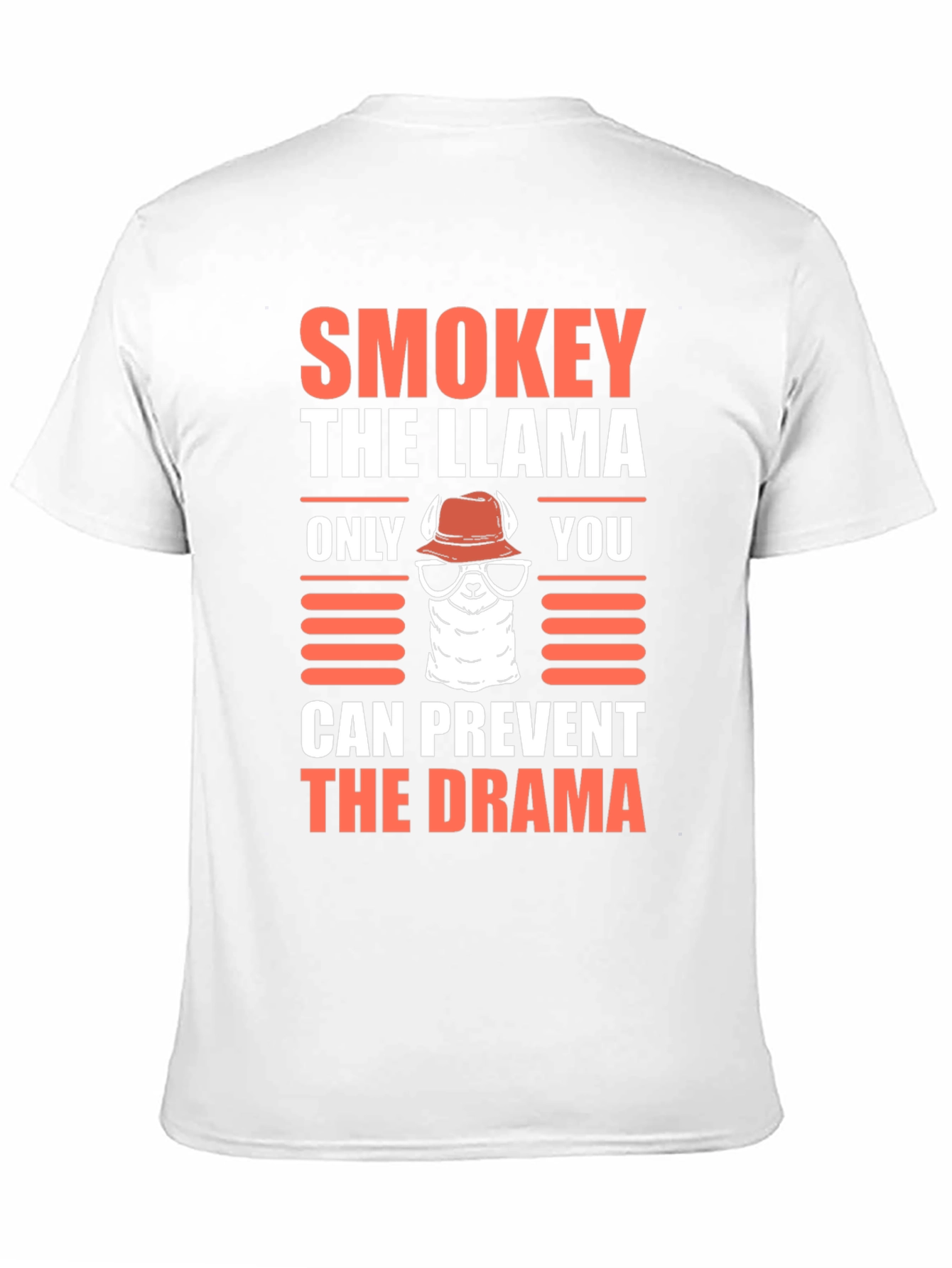 Smokey the Llama Tee - Prevent The Drama T-Shirt
