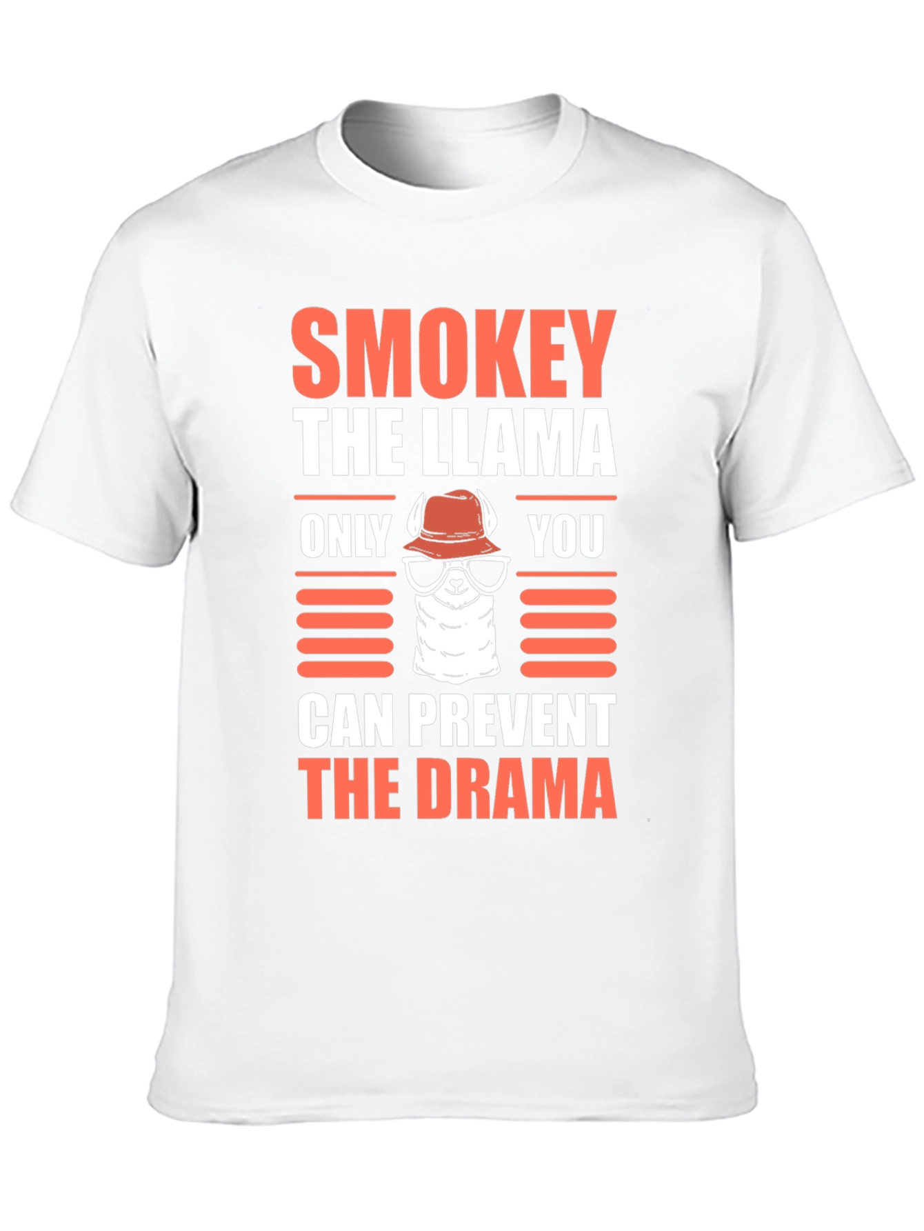 Smokey the Llama Tee - Prevent The Drama T-Shirt