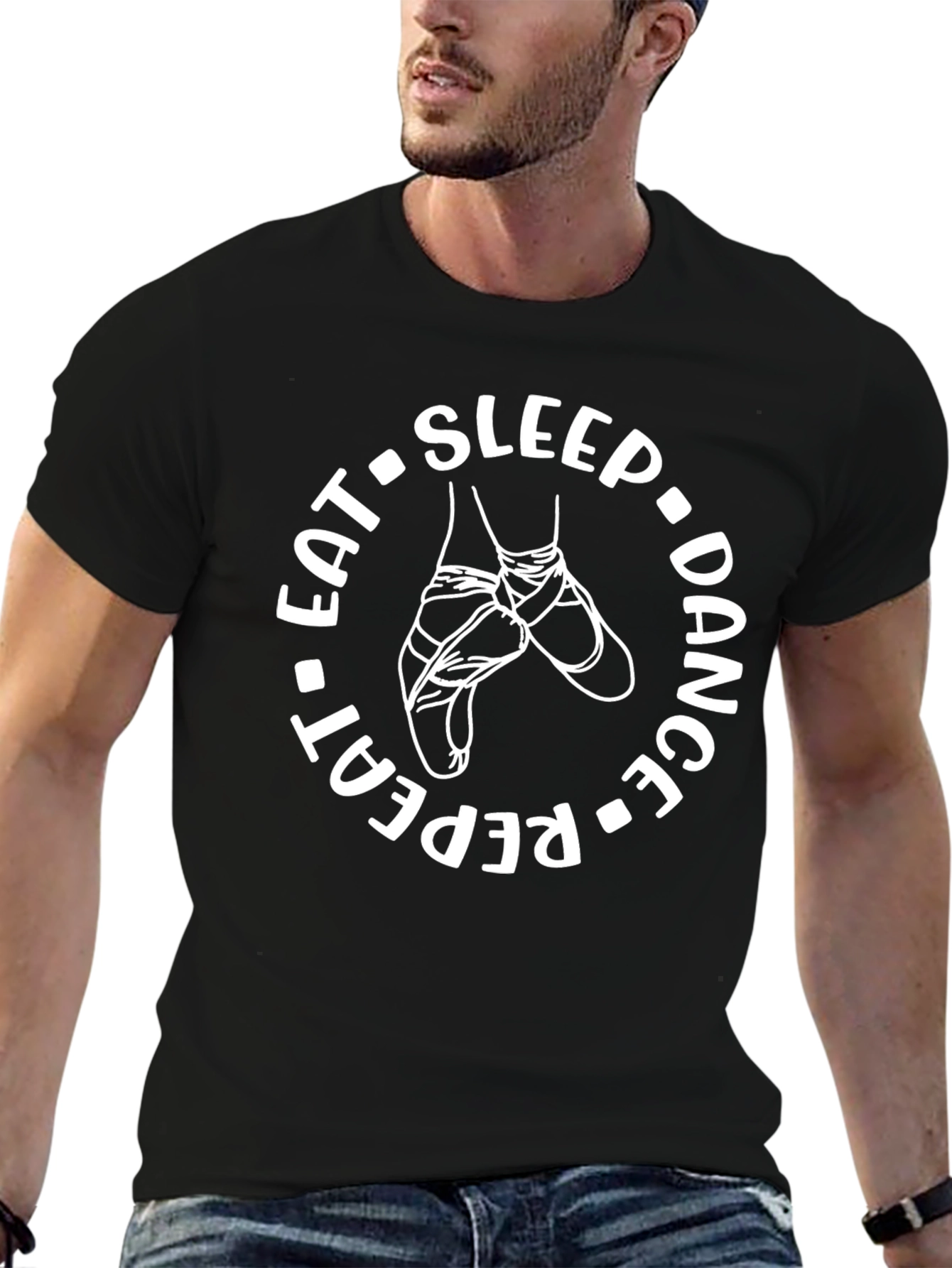 Eat Sleep Dance Repeat Tee - Ballet Lover Shirt