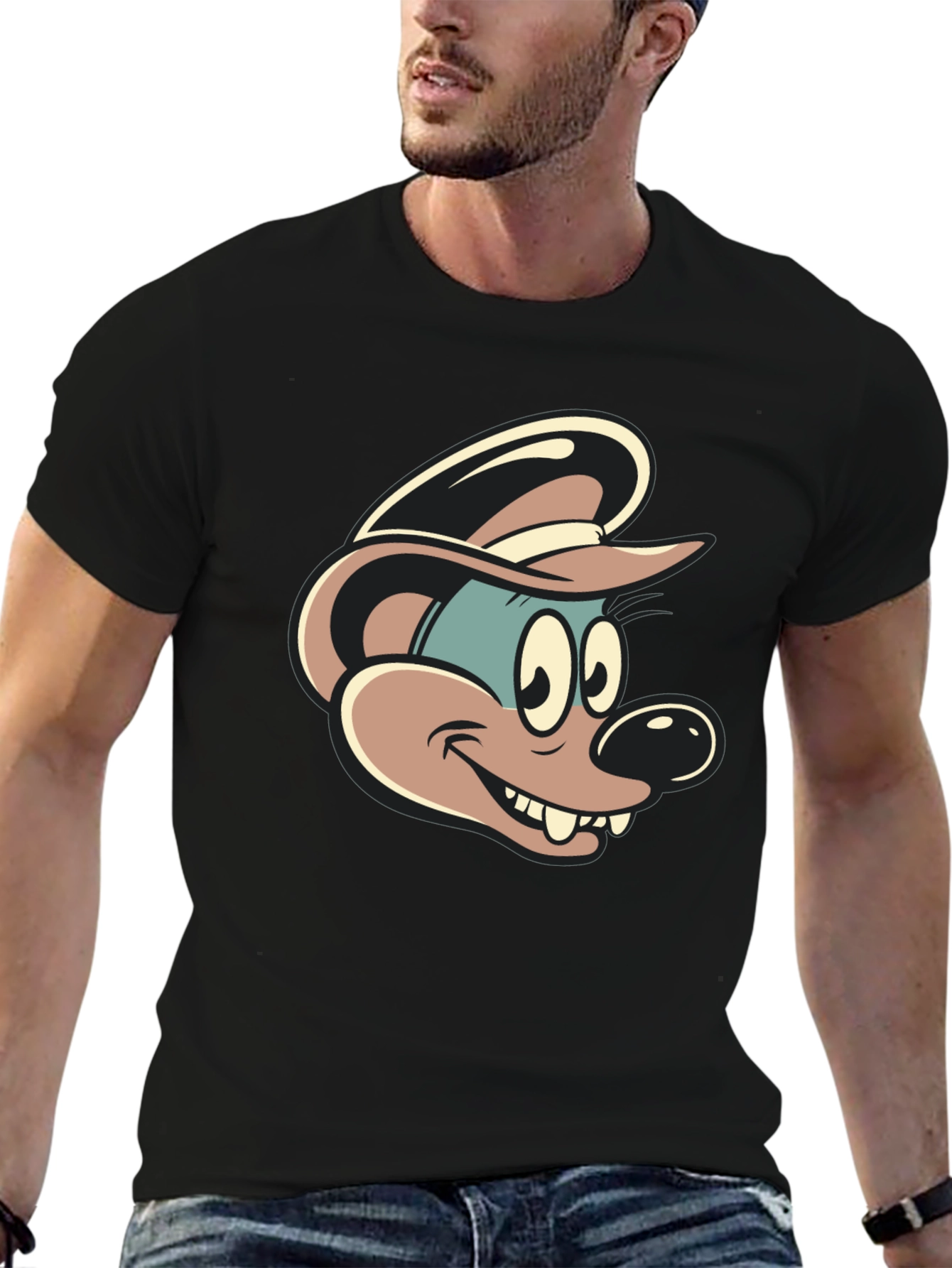 Cartoon Character Graphic Tee
