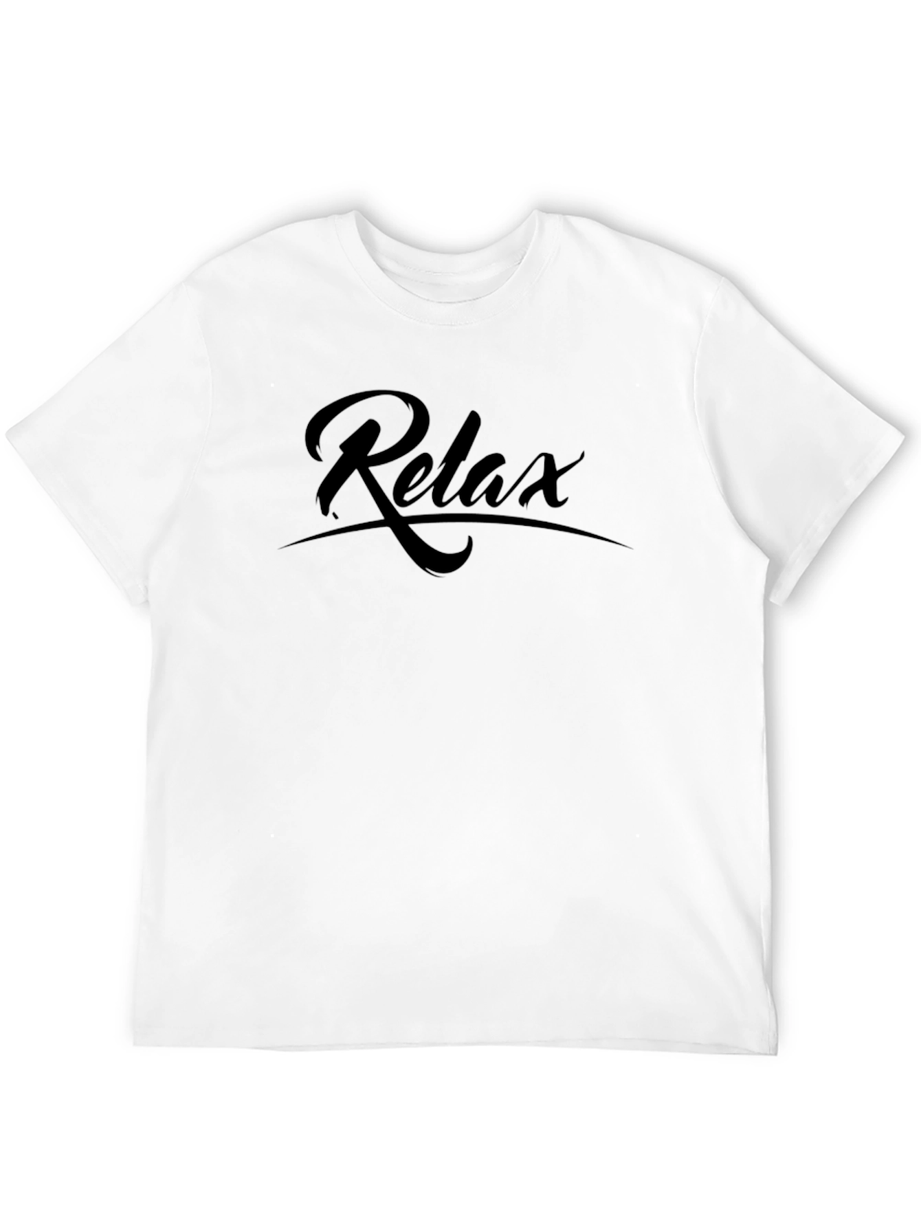 Relax Black T-Shirt - Casual Comfort