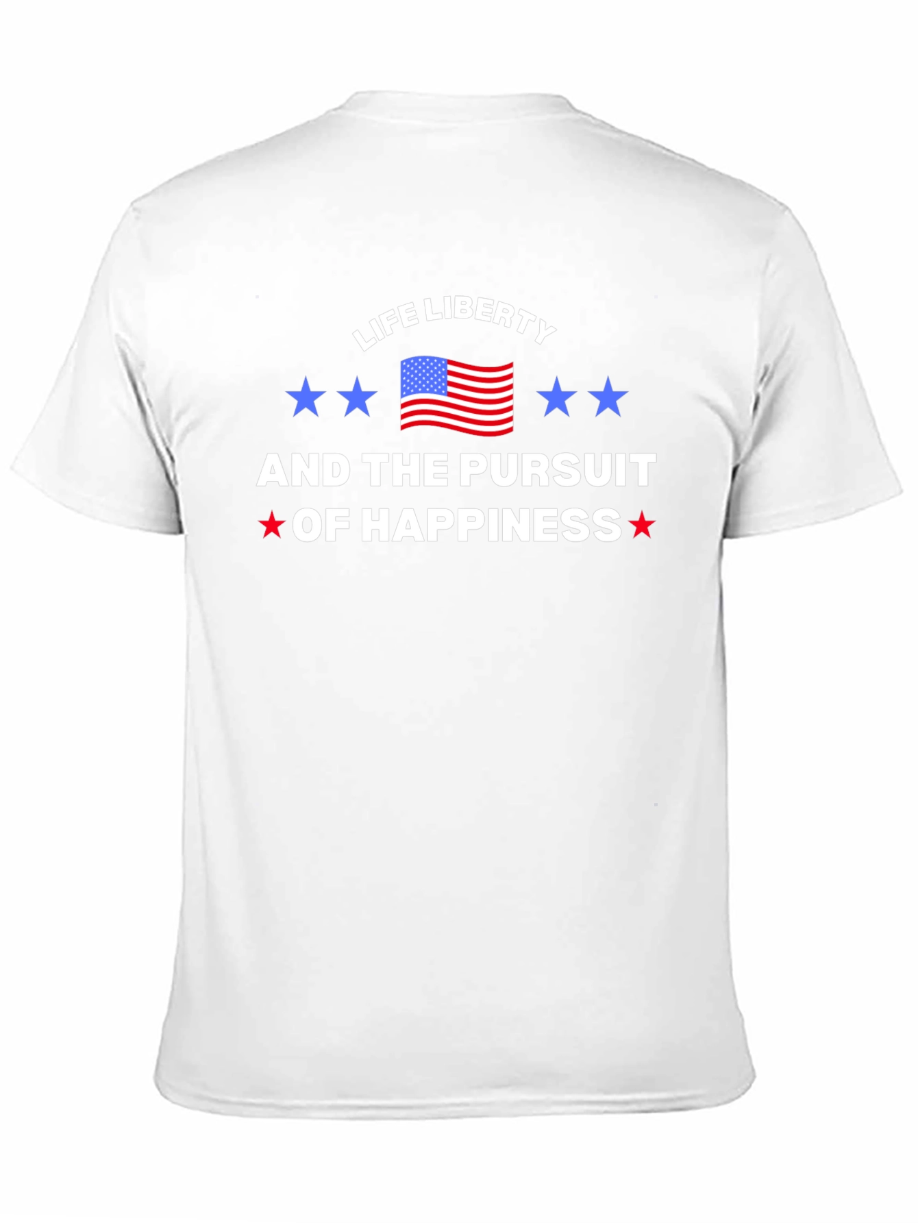 Life Liberty Pursuit of Happiness Graphic Tee